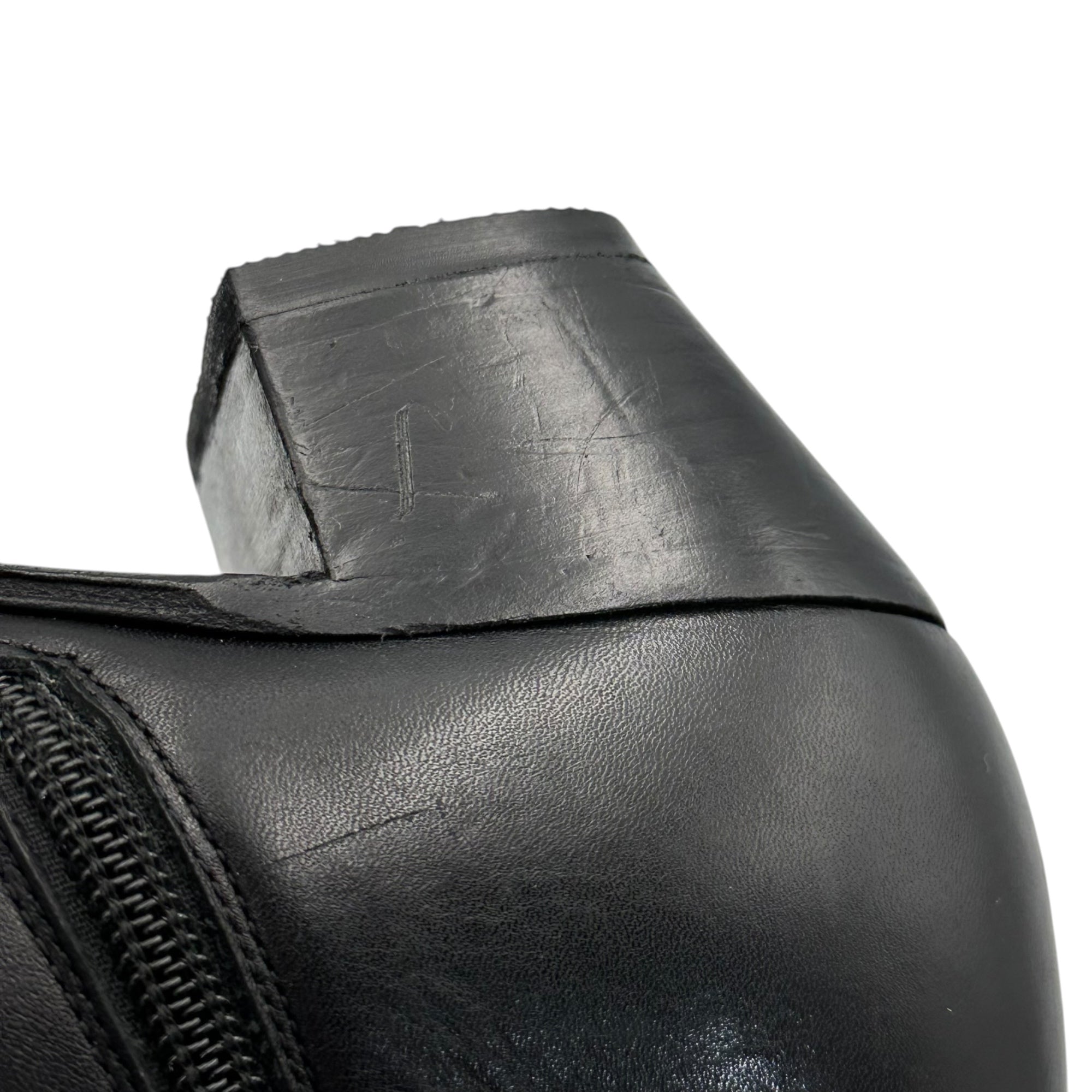 CELINE(セリーヌ) 19SS Hedi Slimane JACNO 6cm Heel Side-Zip Boots エディスリマン ジャクノ 6センチ ヒール サイドジップ ブーツ 791465 43(約28cm〜28.5cm) ブラック エディ期