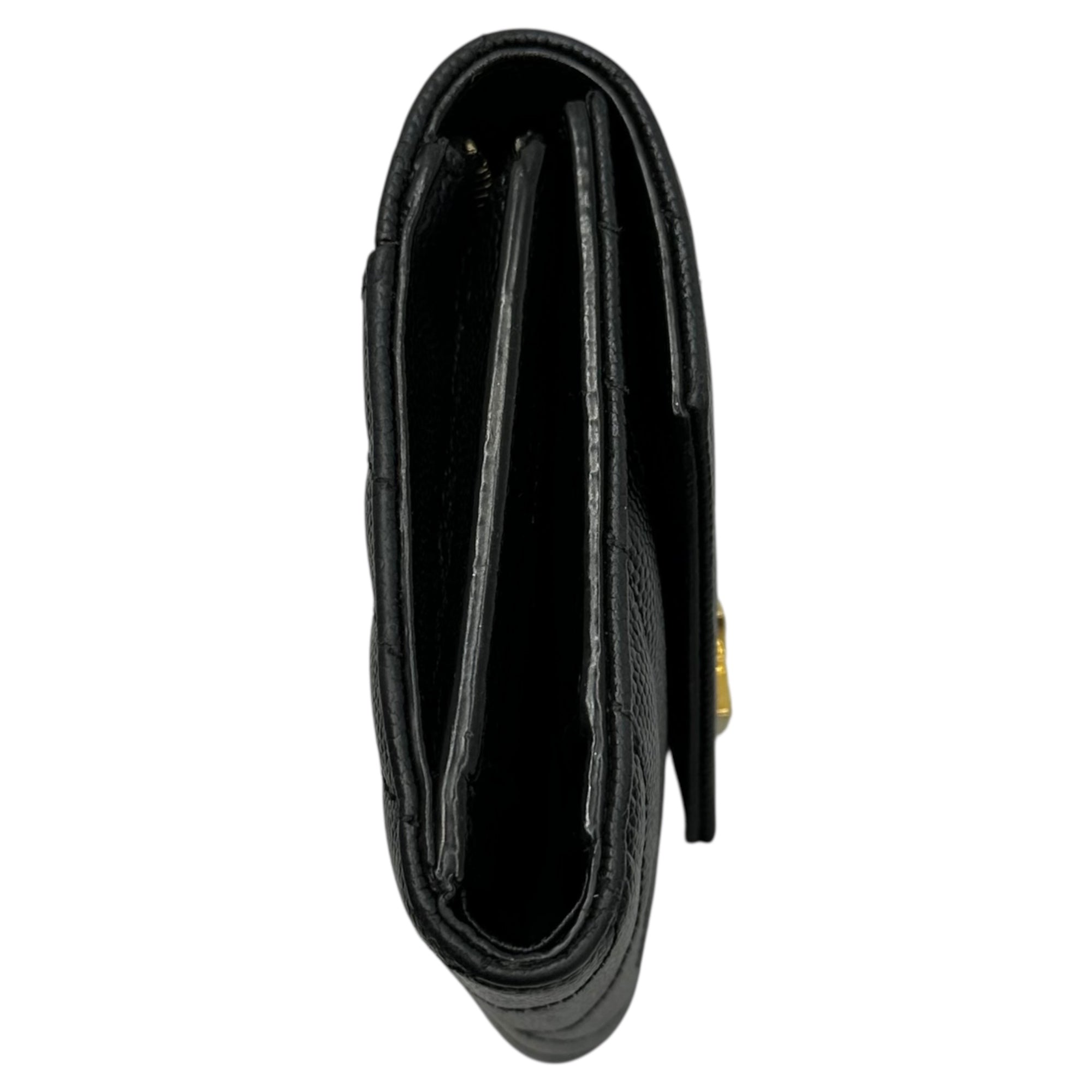 SAINT LAURENT☆サンローラン 三つ折りコンパクト財布 SAINT LAURENT サンローラン パリ 三つ折り財布 コンパクト
