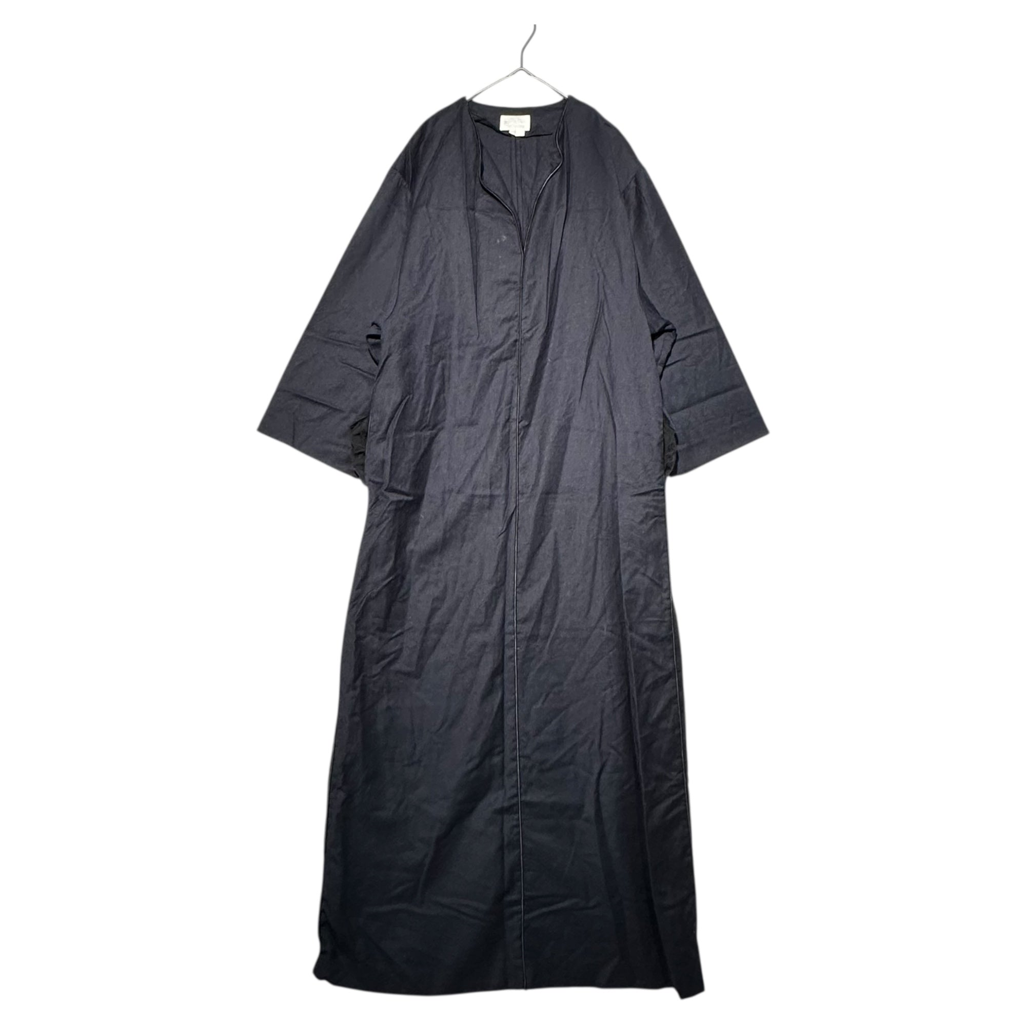 A.P.C. SUZANNE KOLLER(アーペーセー × スザンヌ・コラー) Center Piping Wool Dress センターパイピング ウール ワンピース 40(L) ネイビー