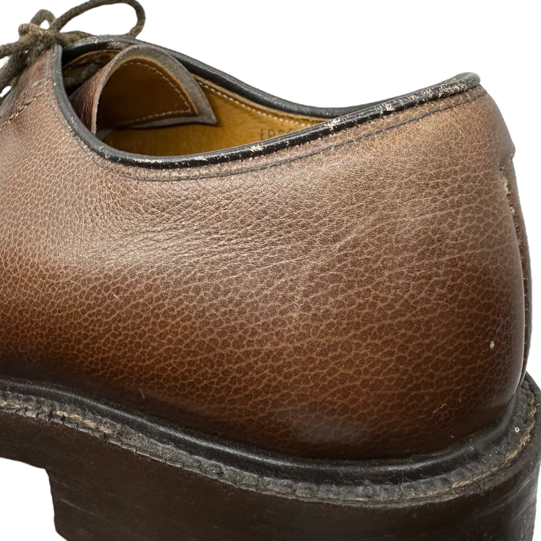 CHEANEY(チーニー) Plain toe outer wings leather shoes プレーントゥー 外羽 レザー シューズ 765-768V 7(26cm程度) ブラウン EPSOM