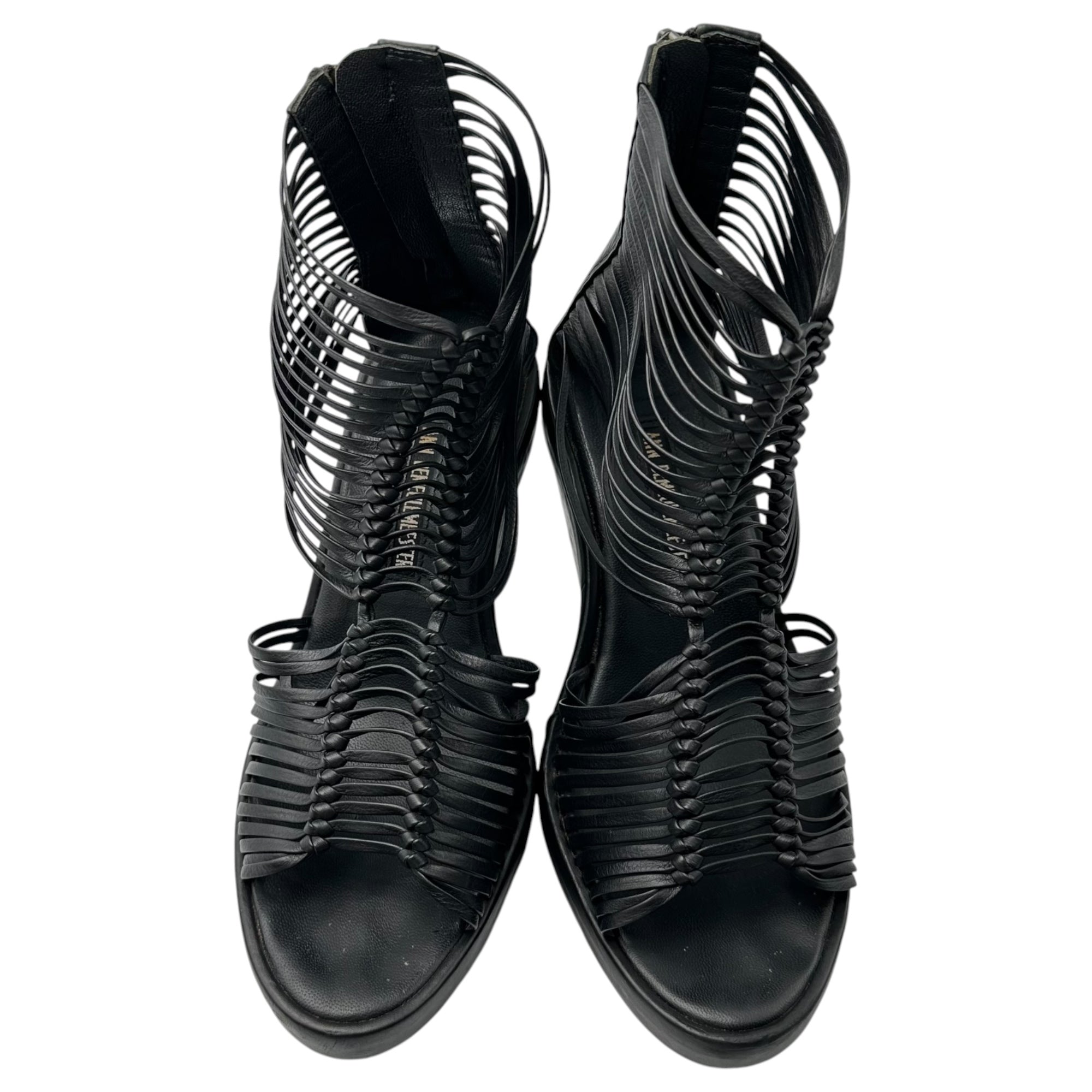 ANN DEMEULEMEESTER(アンドゥムルメステール) 12SS Gladiator Sandals