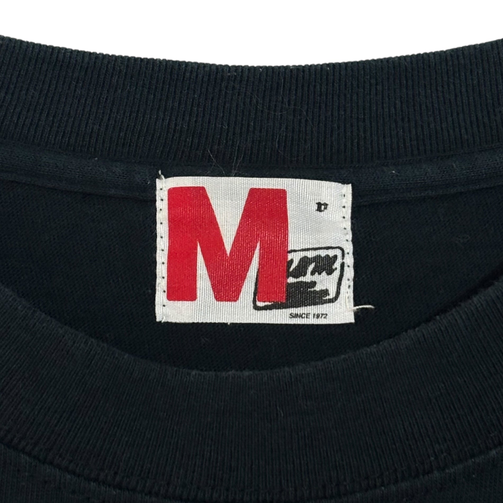 M&M(エム&エム) 00's Pocket Logo Print T-Shirt ポケット ロゴ プリント Ｔシャツ M ブラック