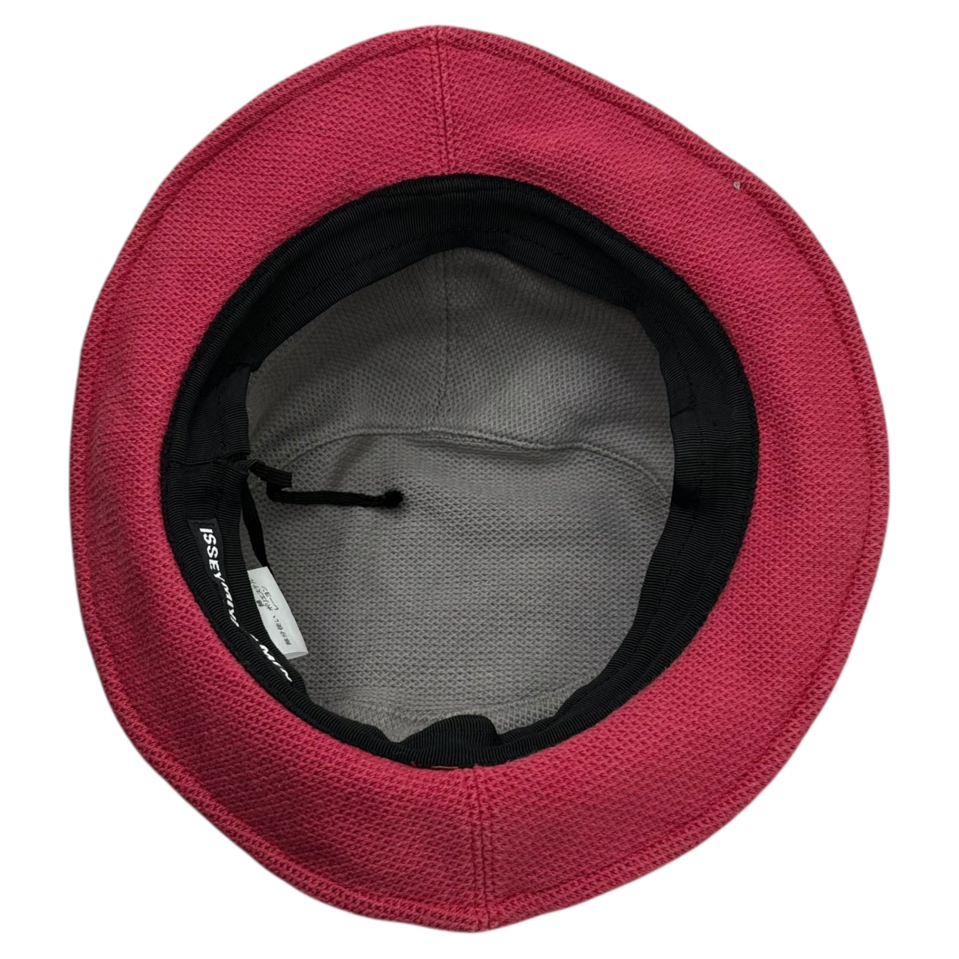ISSEY MIYAKE MEN(イッセイミヤケメン) 12SS Knit Bucket Hat ニット バケット ハット ME21AA004 ピンク 帽子