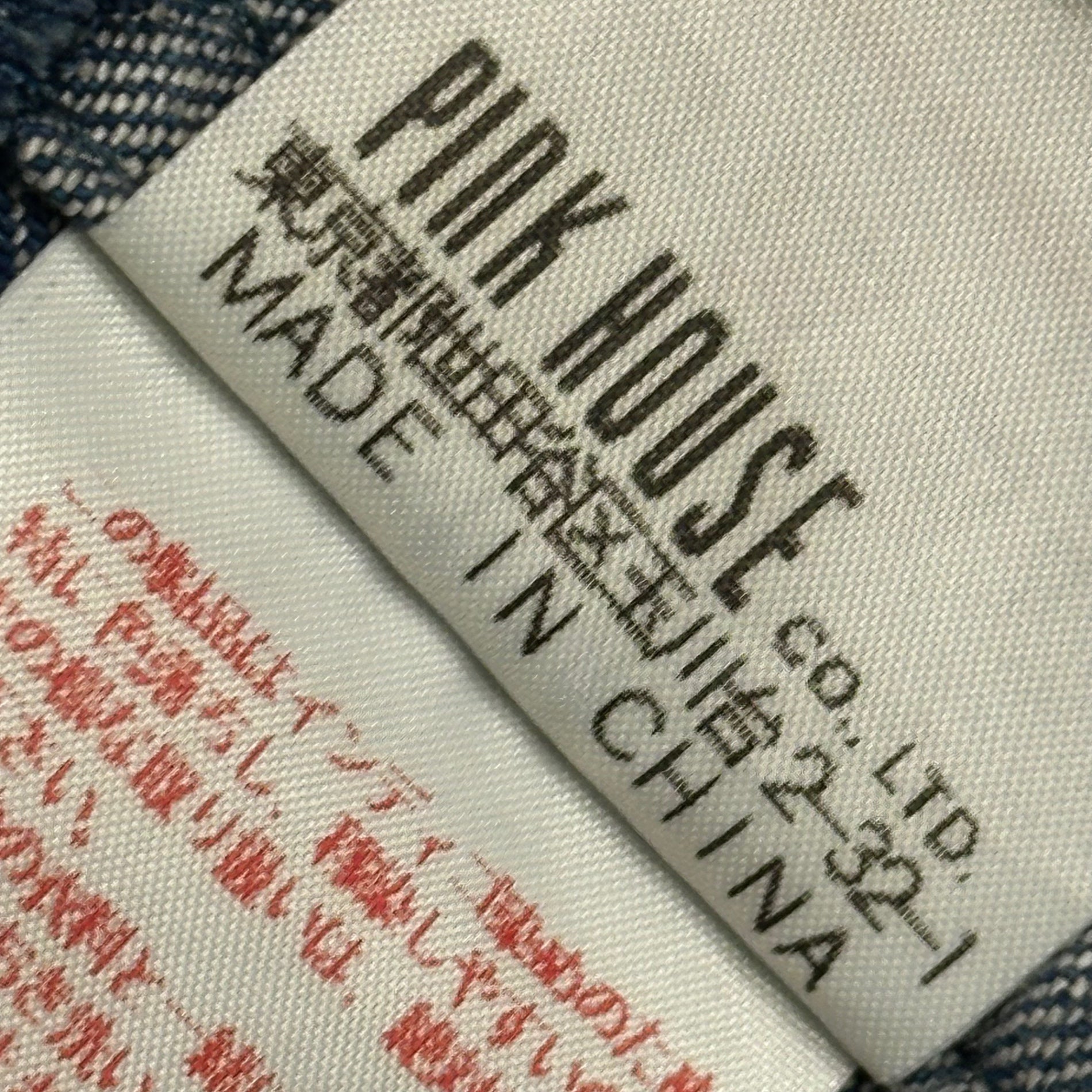 Karl Helmut(カールヘルム) Patchwork Denim Jacket パッチワーク デニム ジャケット P031IFJM03 B FREE インディゴ×レッド PINK HOUSE