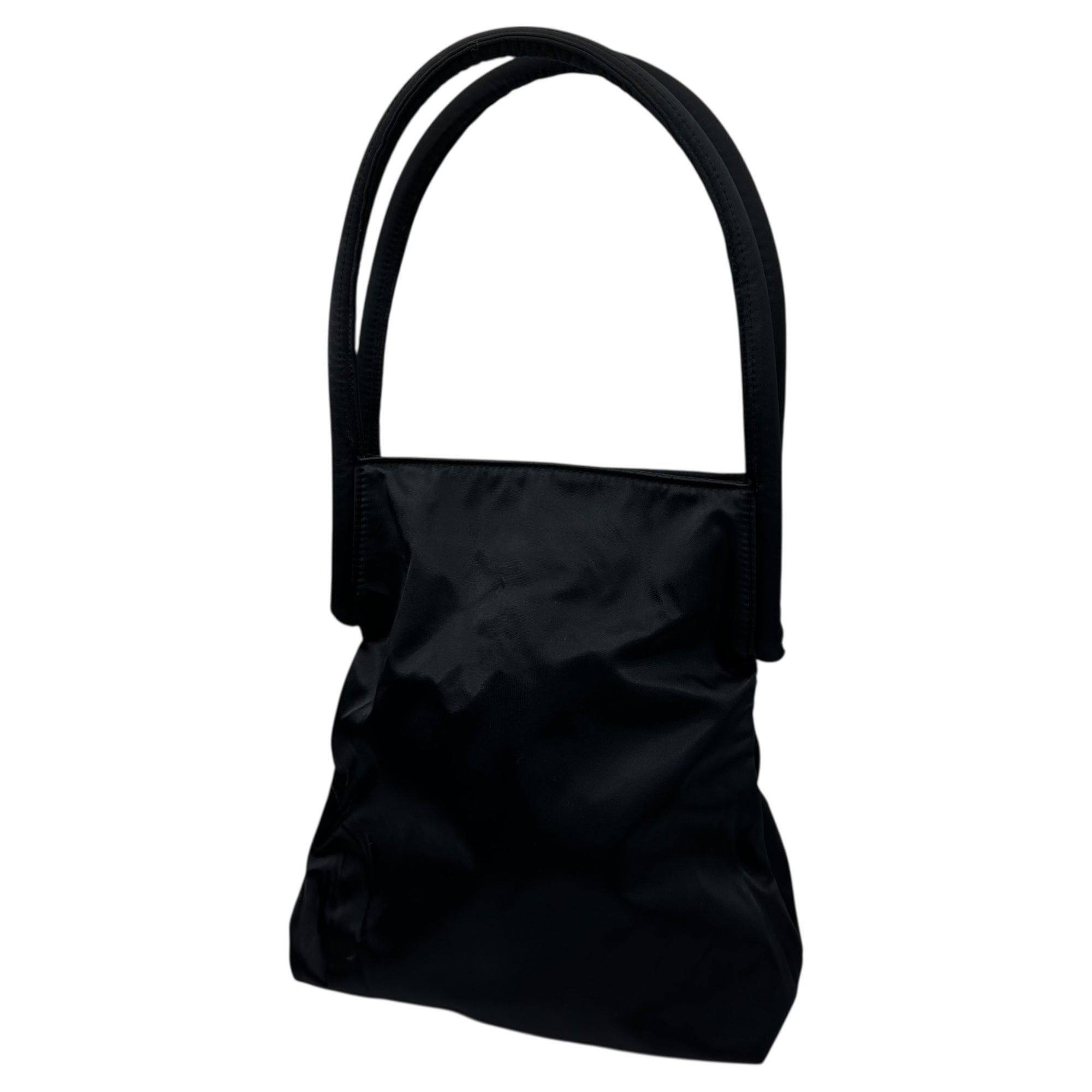 YOHJI YAMAMOTO+NOIR(ヨウジヤマモトプリュスノアール) Nylon Looping Bag ナイロン ルーピング バッグ ブラック ハンド ワンショルダー 肩掛け トート