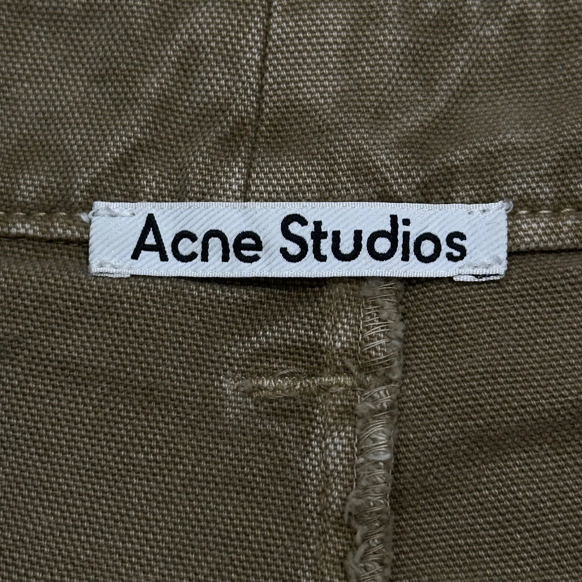 Acne Studios(アクネストゥディオズ) 24SS Cargo Trousers カーゴ トラウザーズ パンツ FN-WN-TROU001363 30 ベージュ ボンテージ ワイド バギー