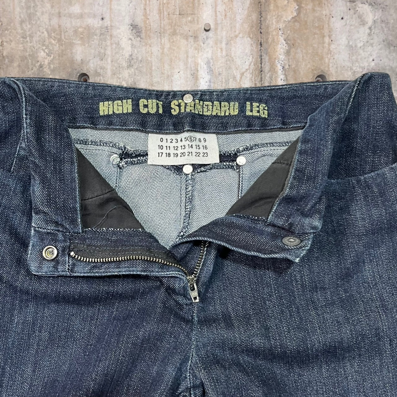 Martin Margiela(マルタンマルジェラ) 02SS~04AW HIGH CUT STANDARD LEG DENIM/ハイカット