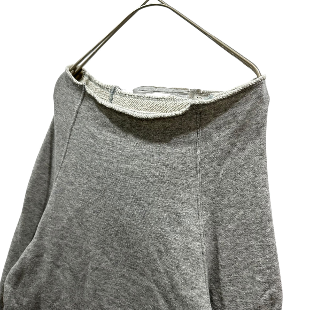 COMME des GARCONS(コムデギャルソン) 2003SS Mock-Neck Raglan Sweatshirt モックネック ラグラン スウェット GI-T021 FREE グレー AD2002 00s アーカイブ