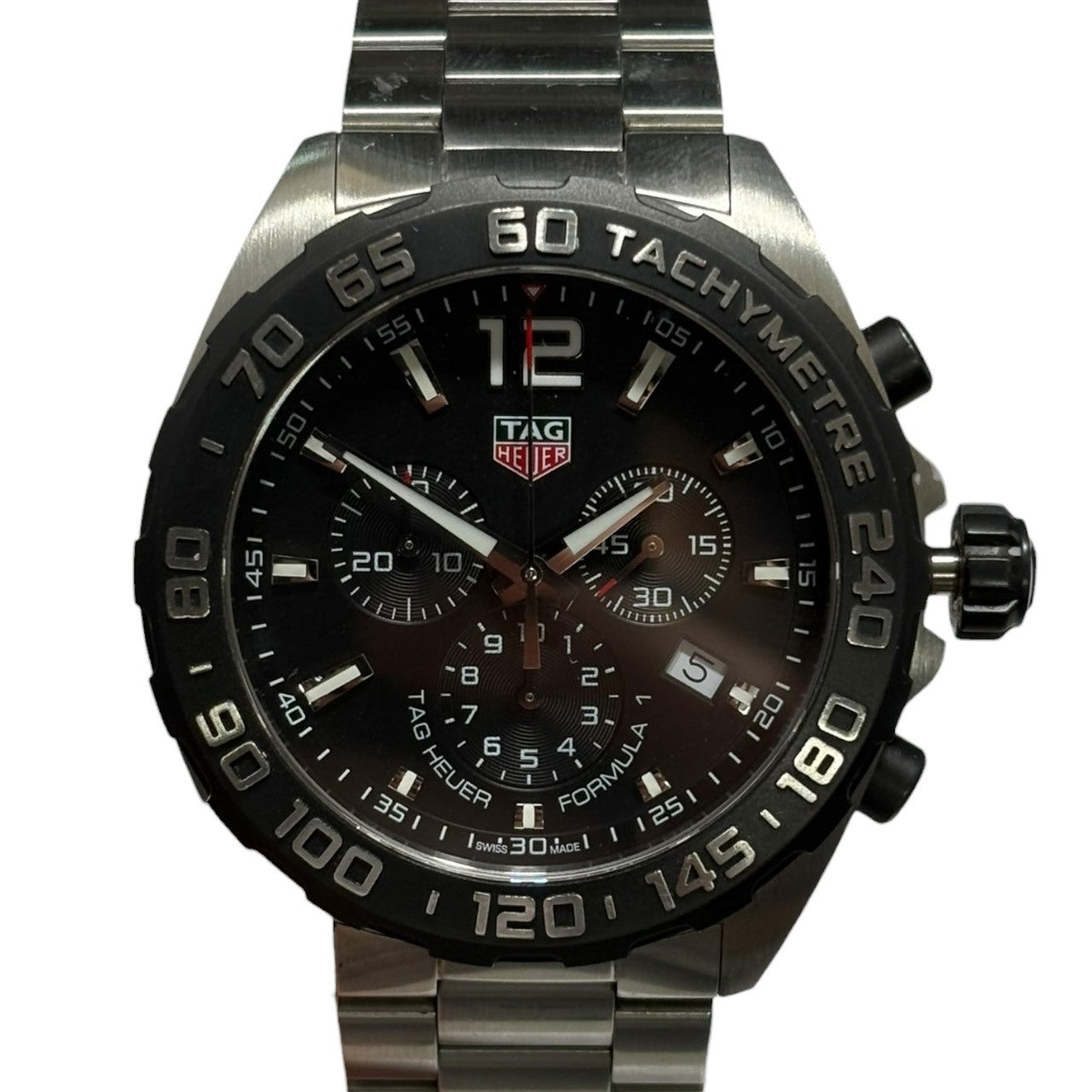 TAG HEUER(タグホイヤー) Formula 1 Chronograph Quartz 43 mm フォーミュラ1 クロノグラフ クォーツ 43 mm 腕時計 CAZ1010.BA0842 シルバー