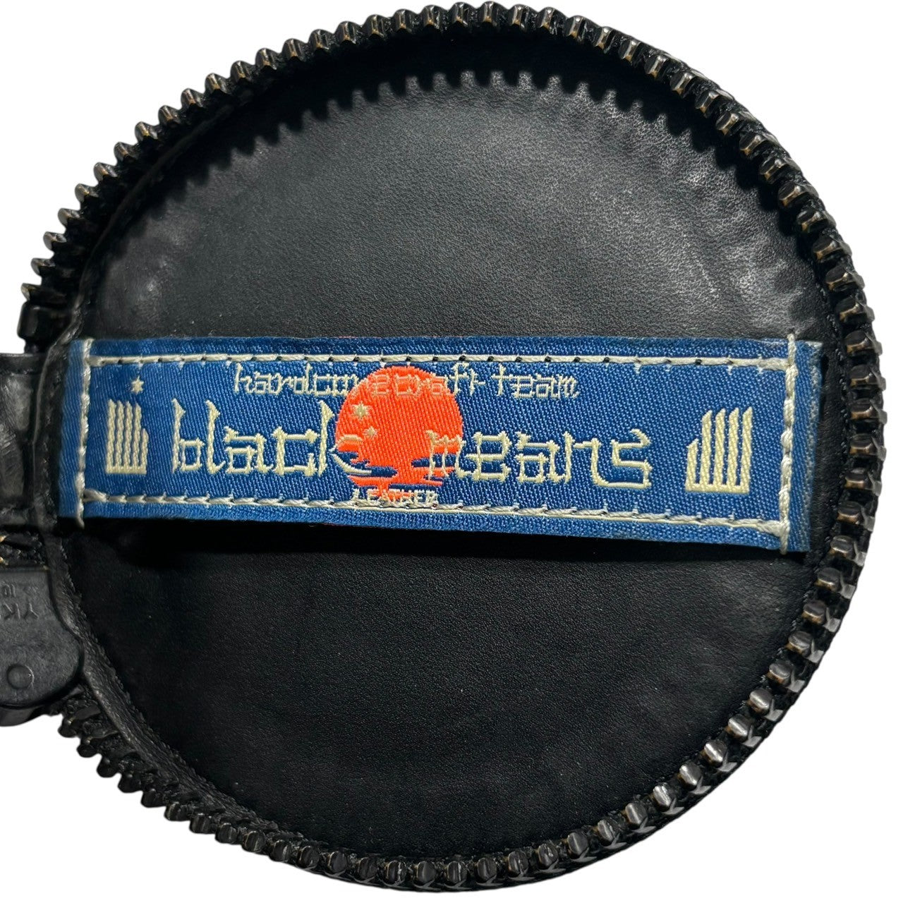 blackmeans × FLAGSTUFF 10th Anniversary Circle Pouch Coin Case 10周年 サークル ポーチ コイン ケース ブラック