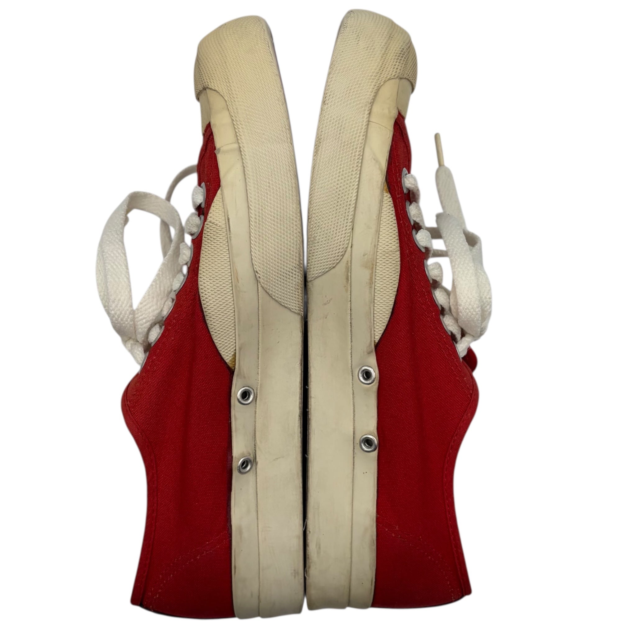 UNDER COVER×FINESSE(アンダーカバー×フィネス) 1999 Canvas low-top sneakers キャンバス ローカット スニーカー 23.5cm レッド