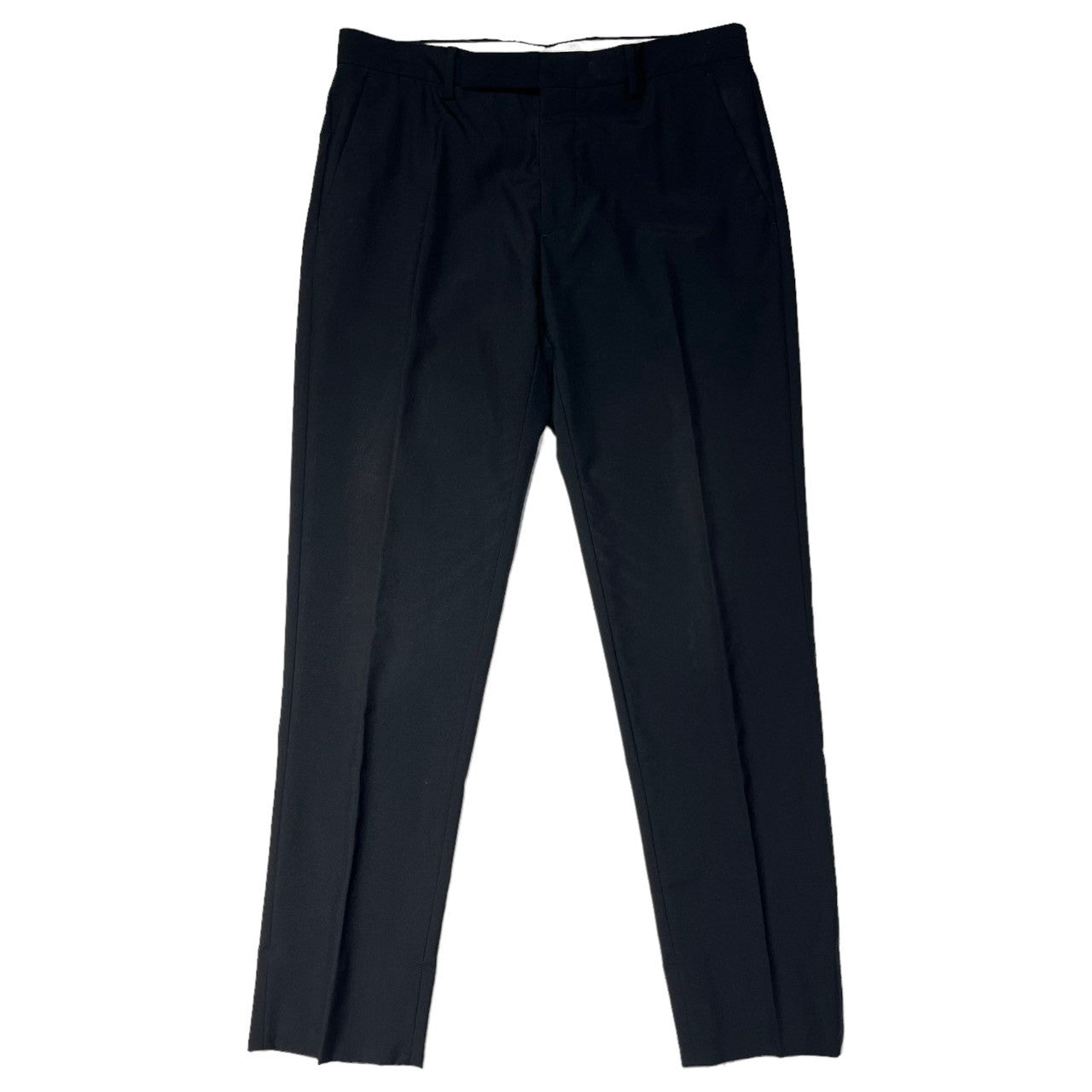 MAISON MARGIELA(メゾンマルジェラ) 15AW wool slacks ウール スラックス センタープレス パンツ S30KA0407 48(L程度) ブラック