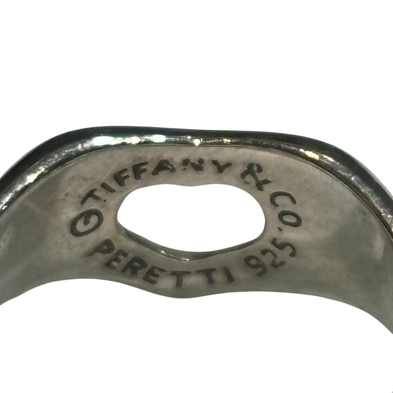 TIFFANY & CO.(ティファニー) Elsa Peretti Open Heart Ring エルサ ペレッティ オープン ハート リング 10号 シルバー