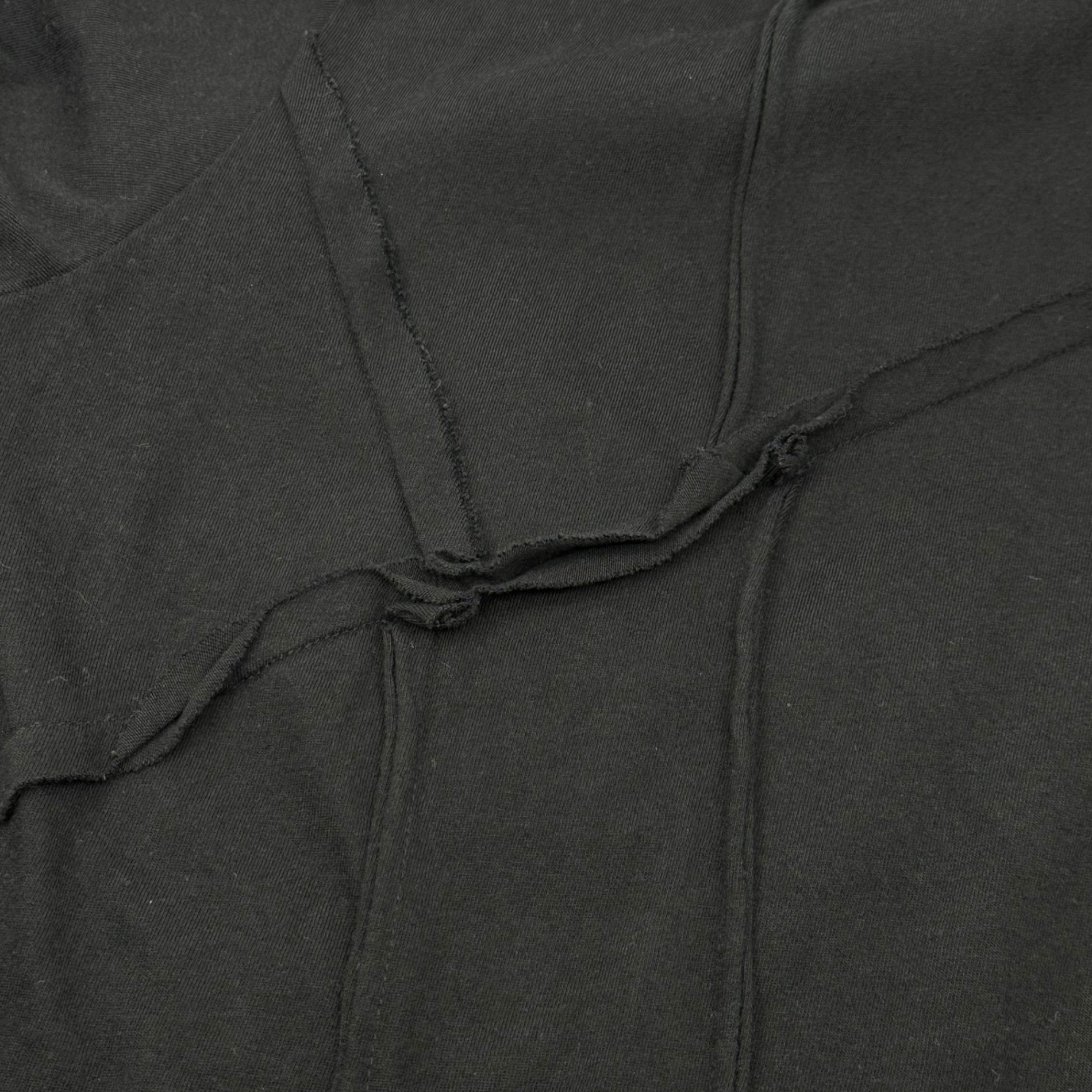 COMME des GARCONS HOMME PLUS(コムデギャルソンオムプリュス) 23SS再構築 S／S Tee 立体 オーバーサイズ Tシャツ PK-T028 L ブラック AD2022