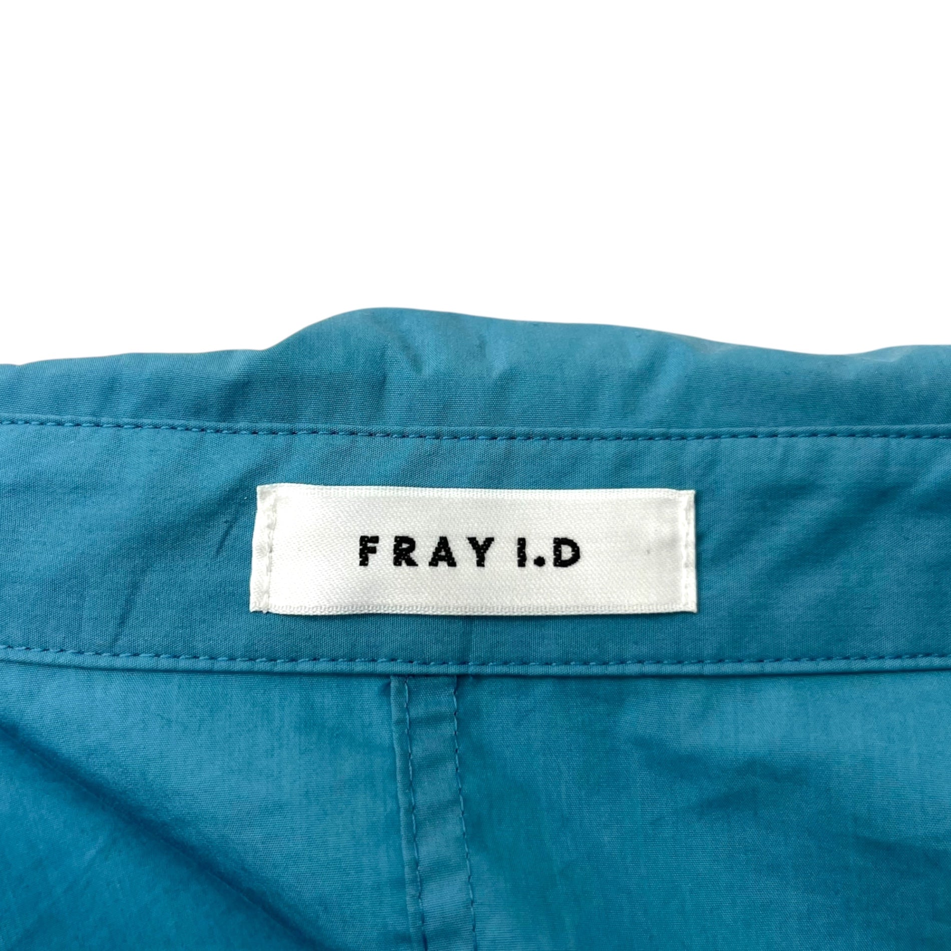 FRAY I.D(フレイアイディー) 22SS Drape Shirt 22SS ドレープ シャツ FWFB222219 FREE ブルー