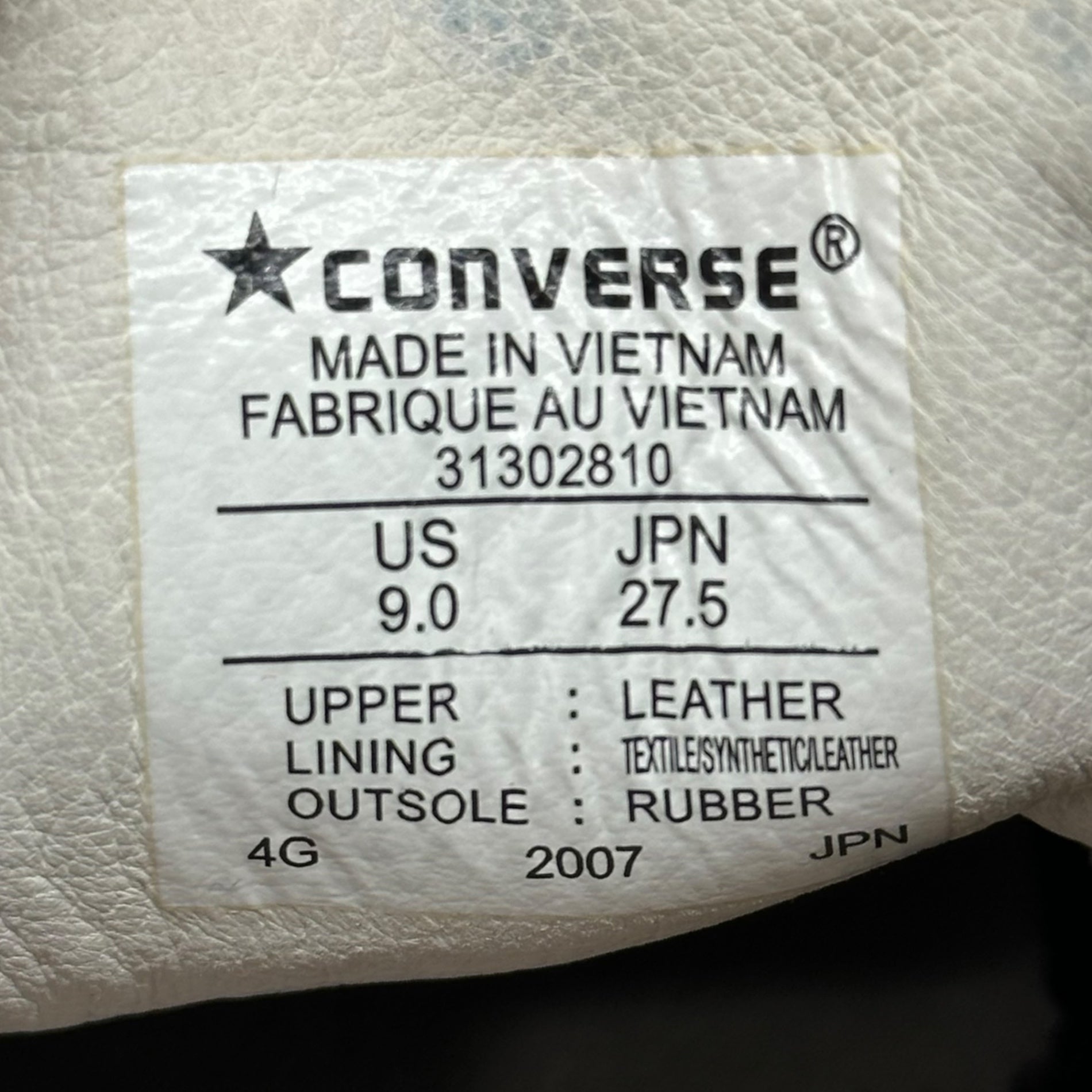 CONVERSE(コンバース) ALL STAR COUPE SUEDE WV OX オールスター クーペ スウェード ローカット スニーカー 31302810 27.5cm ベージュ
