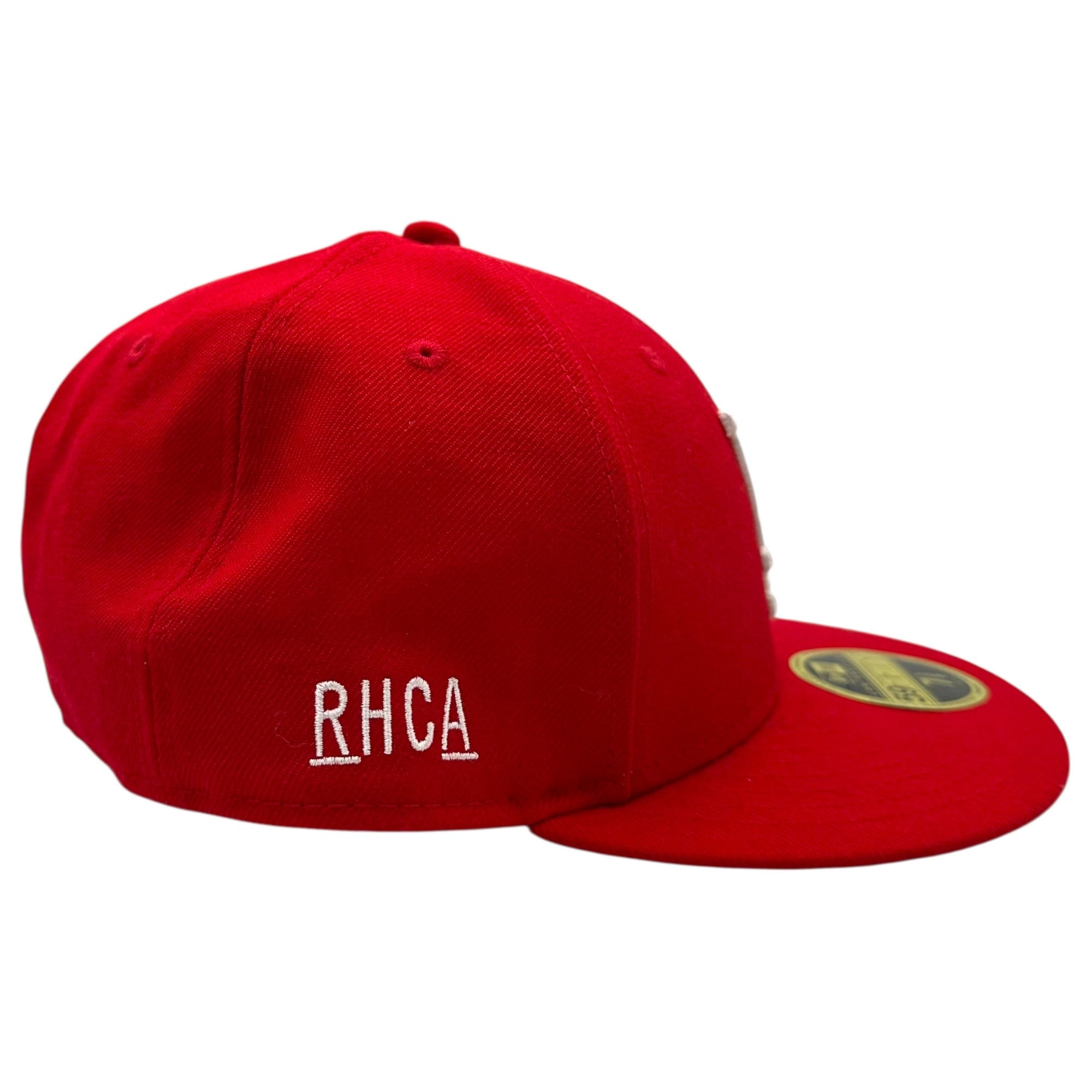 NEW ERA×Ron Herman(ニューエラ×ロンハーマン) Los Angeles Dodgers RHCA 59FIFTY ロサンゼルス ドジャース ベールボール キャップ 7 3/8(58.7cm) レッド コラボ