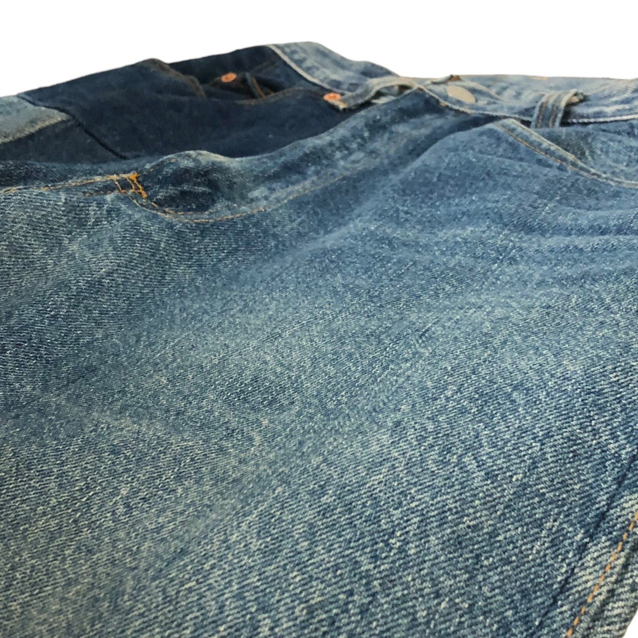 Levi's(リーバイス) 80’s 505 Reconstructed vintage denim pants 再構築 デニム パンツ ジーンズ W27 インディゴ 80年代 501 42 TALON 524