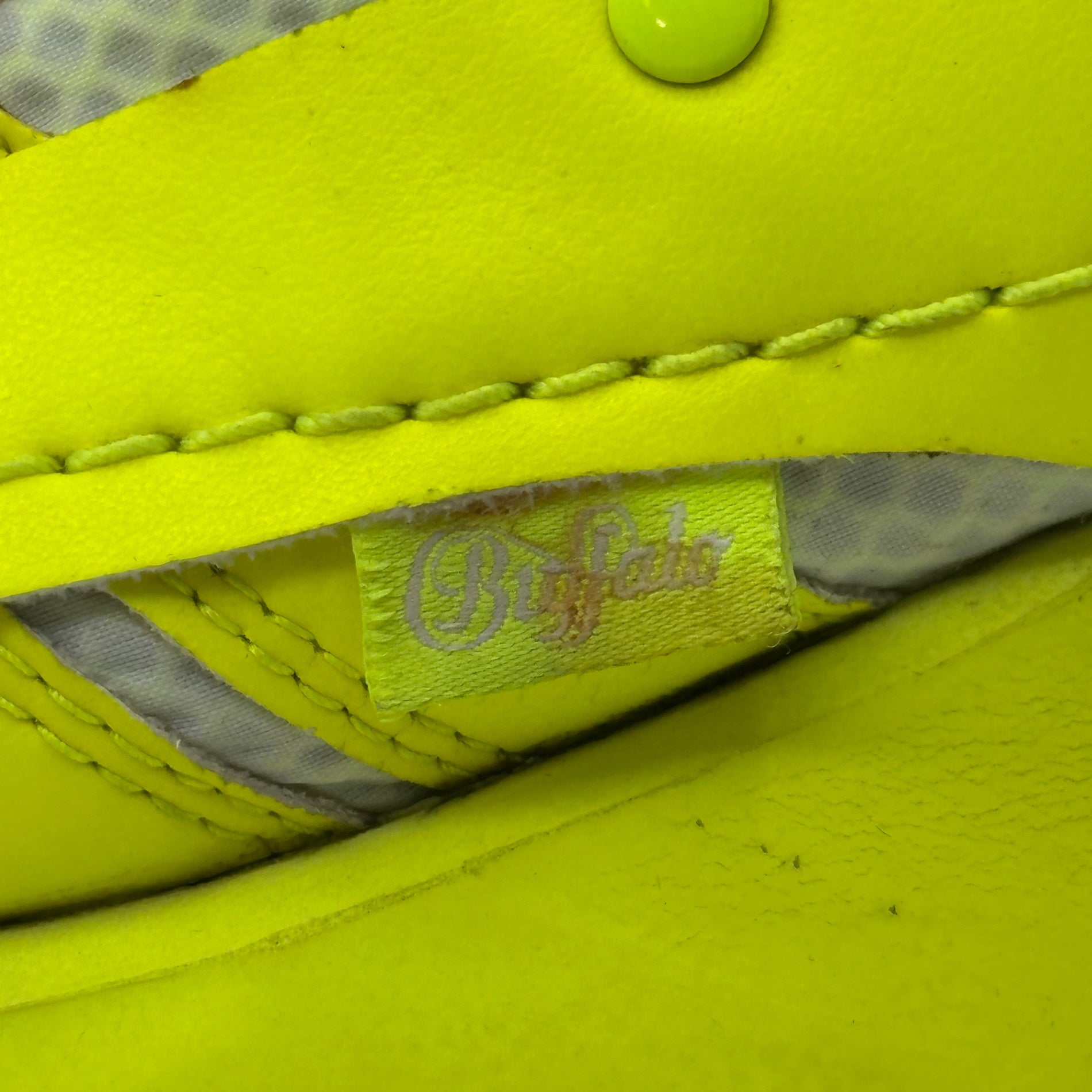 Buffalo LONDON×COMME des GARCONS JUNYA WATANABE(バッファローロンドン×コムデギャルソンジュンヤワタナベ) MTRCS LIGHT 厚底 スニーカー 38(24.5cm程度) イエロー