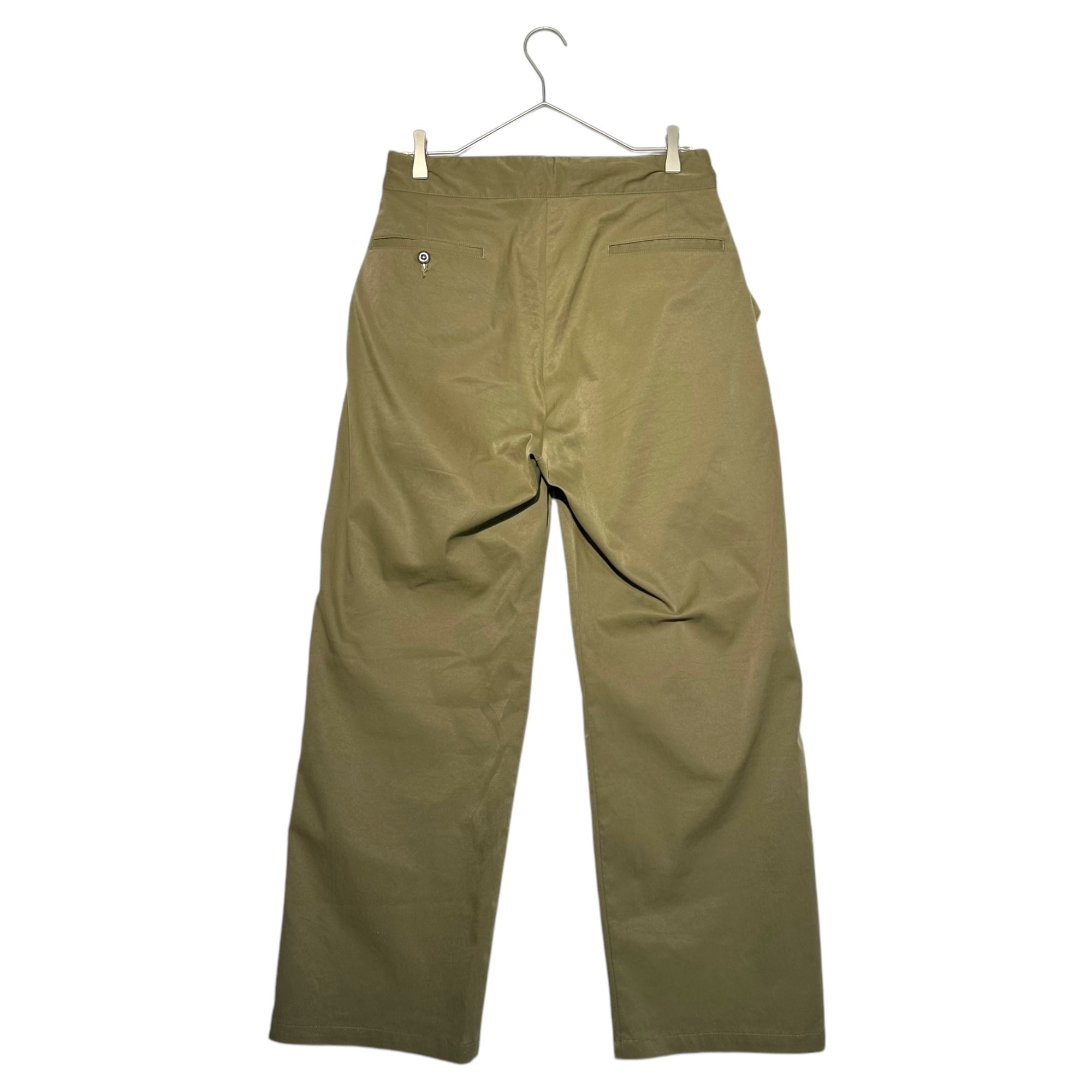 marka(マーカ) belted widework pants ベルテッド ワイドワーク パンツ M16D-24PT02C 1(S程度) カーキ