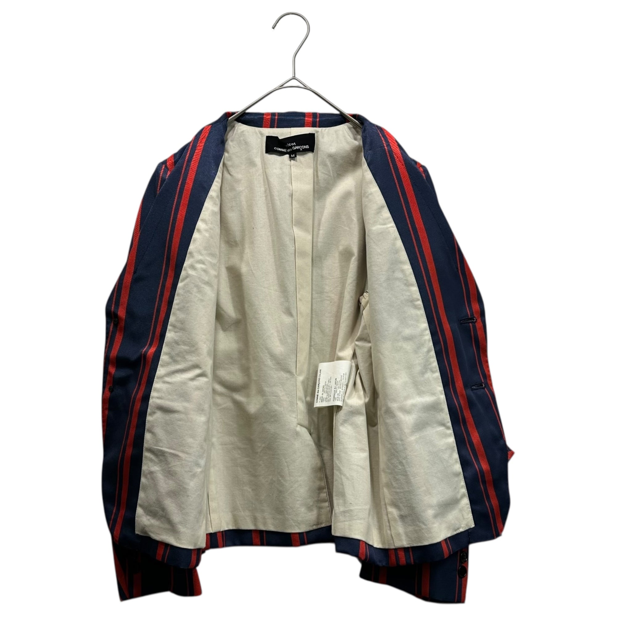 07ss tricot COMME des GARCONS ジャケット　リボン柄 tricot COMME des GARCONS(トリココムデギャルソン) 12SS Front Ribbon