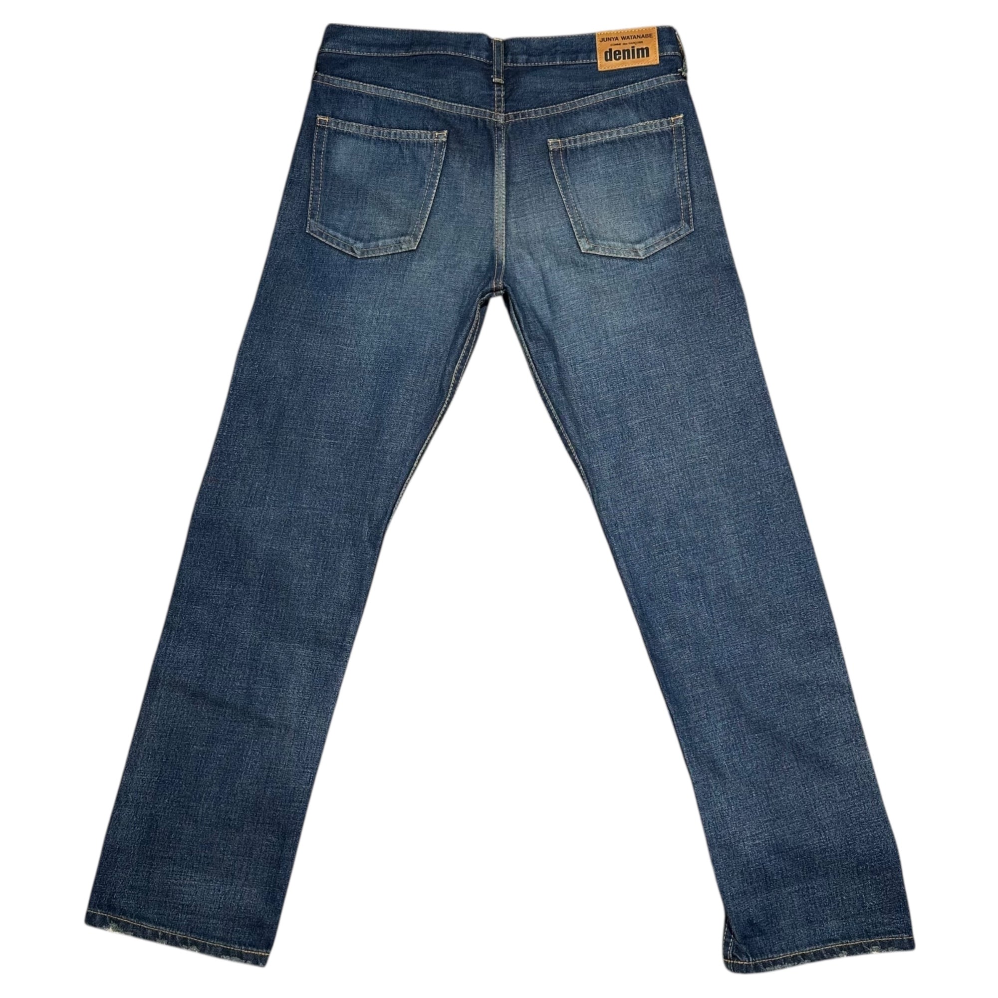 COMME des GARCONS JUNYA WATANABE(コムデギャルソンジュンヤワタナベ) Straight-leg denim pants ストレート デニム パンツ JZ-P202 M インディゴ AD2010