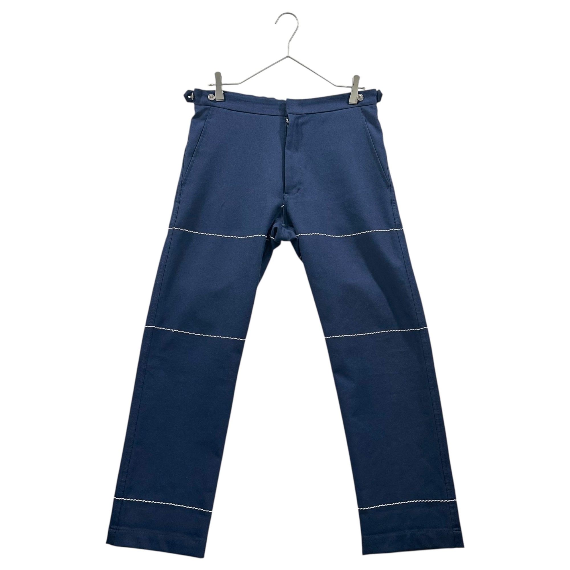 COMME des GARCONS HOMME PLUS(コムデギャルソンオムプリュス) 99AW Souvenir Kitsch stitch Pants スーベニールキッチュ期 ステッチ パンツ PP-04004S S ネイビー AD1999 90's