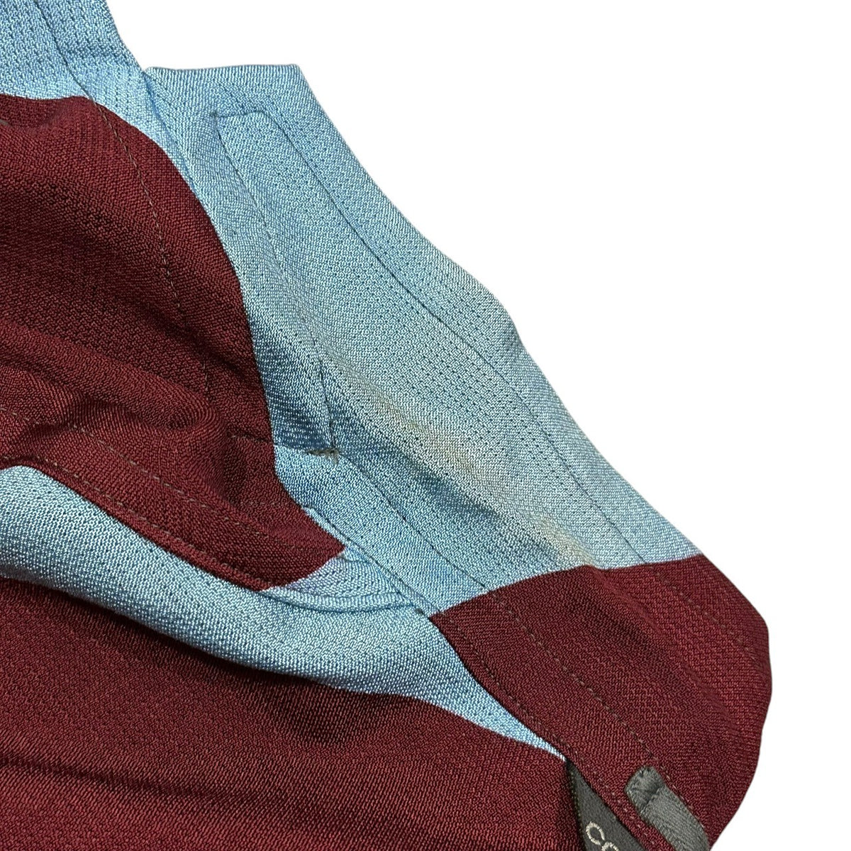COMME des GARCONS HOMME PLUS(コムデギャルソンオムプリュス) 2001SS Double-Face-Era Reversible Design Tailored Jacket ダブル フェイス 期 裏表 デザイン テーラード ジャケット PJ-10020M M グレー×ライトブルー×ワインレッド AD2001 00s アーカイブ