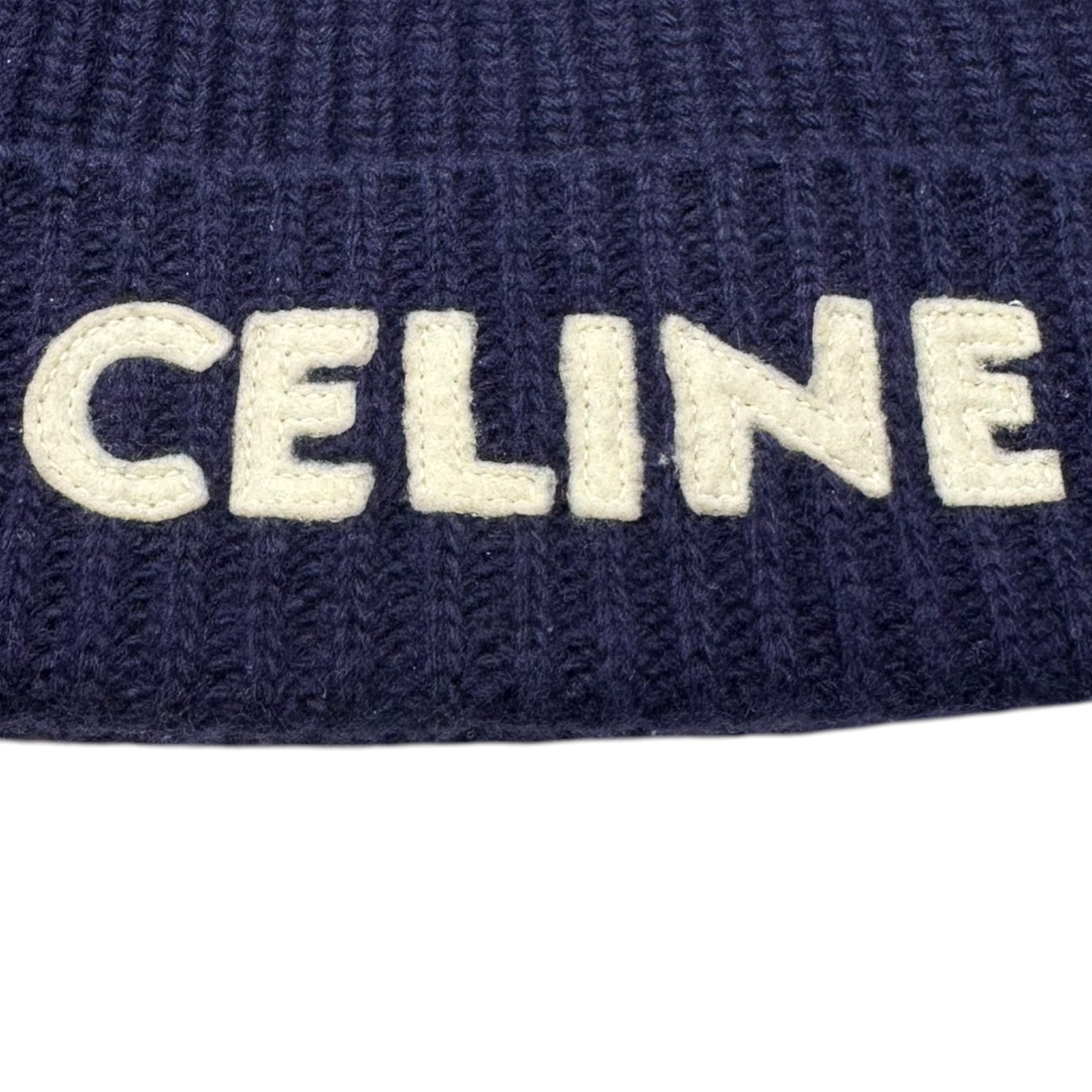 CELINE(セリーヌ) 2023AW By Hedi Slimane Logo Patch Beanie エディ期