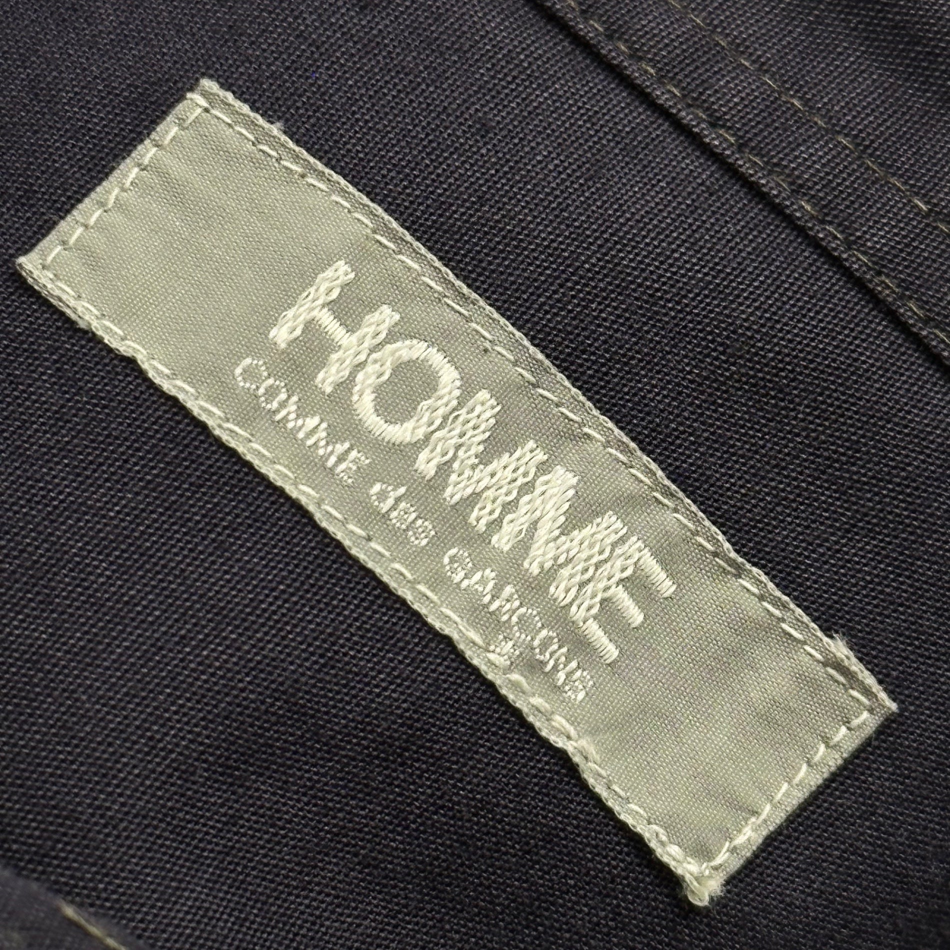 COMME des GARCONS HOMME(コムデギャルソンオム) 1978～1983's Vintage Flap-Pocket L/S Shirt ヴィンテージ フラップ ポケット 長袖 シャツ HB-110240 FREE ネイビー AD表記無 デカオム