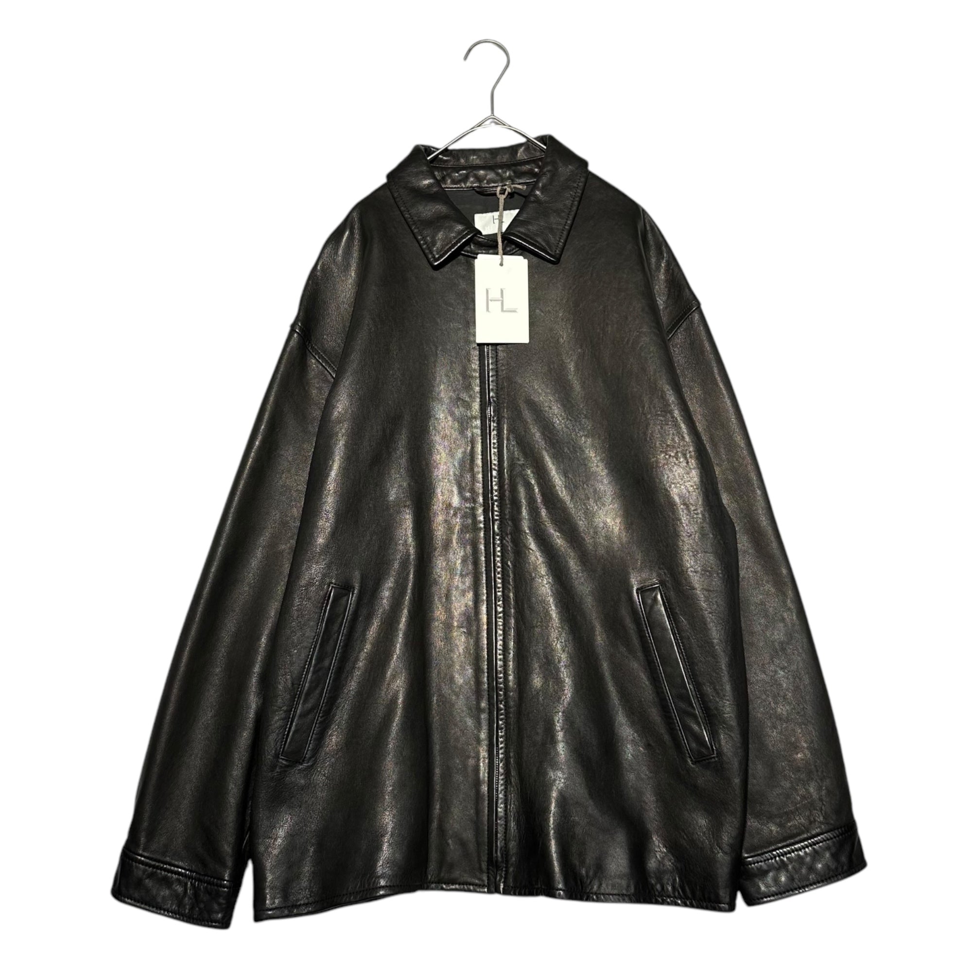 HERILL(ヘリル) 23AW Lambleather Jacket ラム レザー ジャケット 23-011-HL-8020-3 1 ブラック 参考定価143,000円