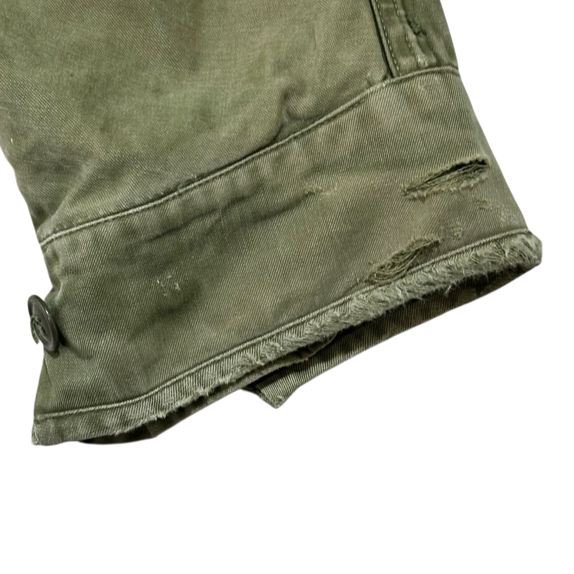 US ARMY(アメリカ軍) 60's M-1951 Field Jacket フィールド ジャケット 表記無(L程度) セージグリーン 60年代 M51 ミリタリー ヴィンテージ CONMER ジップ アルミ