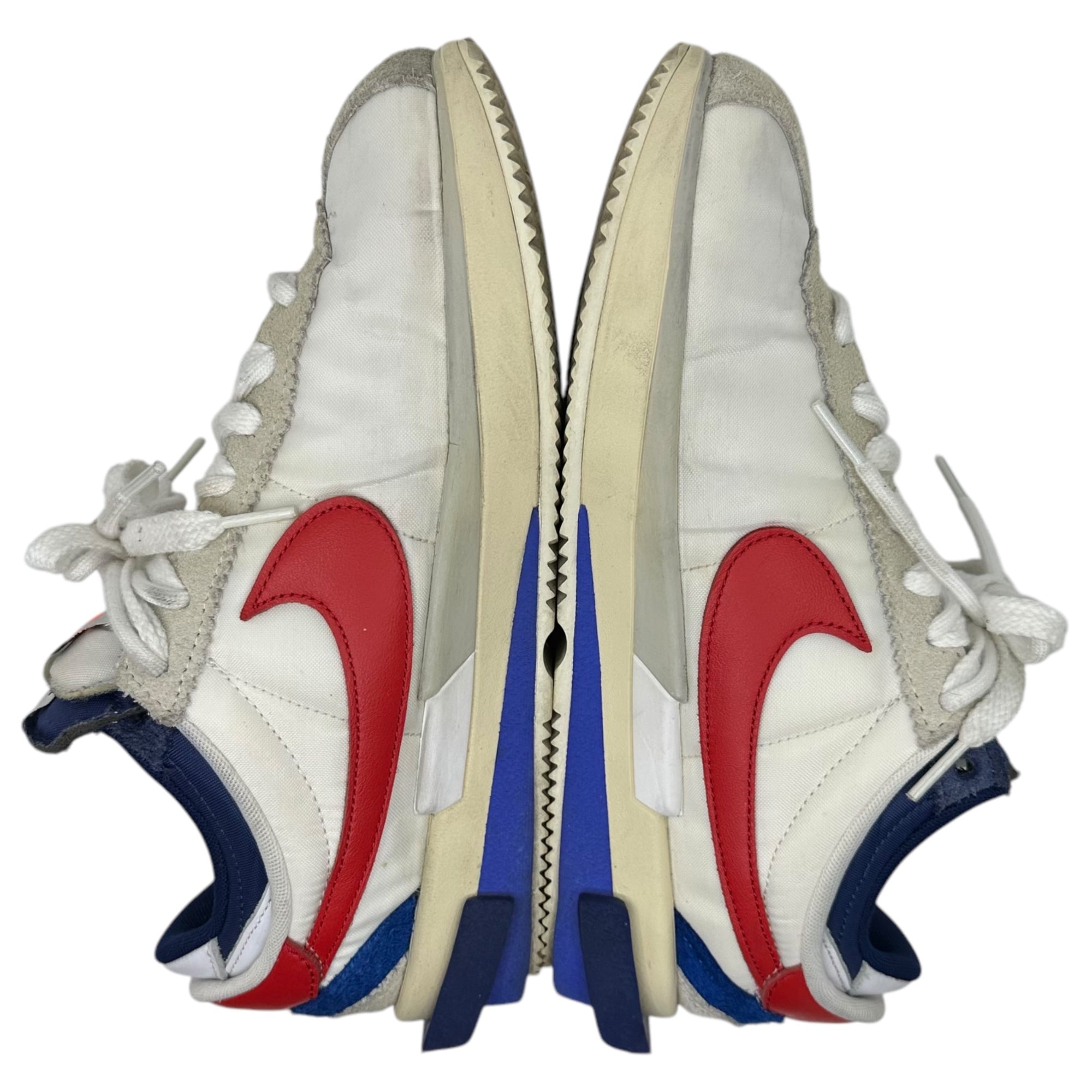 NIKE×SACAI(ナイキ×サカイ) Zoom Cortez "White and University Red" ズーム コルテッツ DQ058-100 26.5cm ホワイト×レッド 箱付