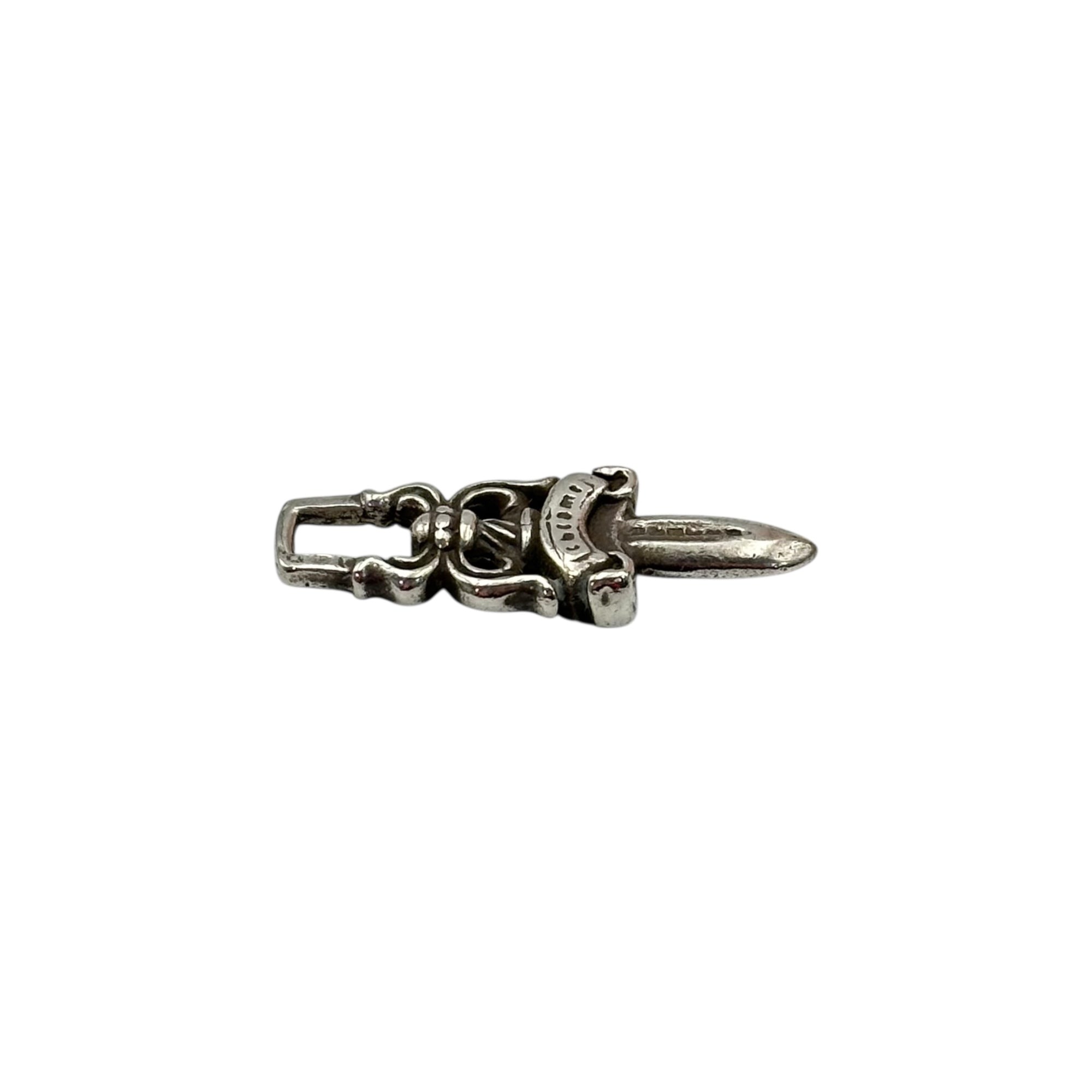 CHROME HEARTS ダガーチャーム シルバー CHROME HEARTS(クロムハーツ) #5 DAGGER ZIP1 ダガー チャーム