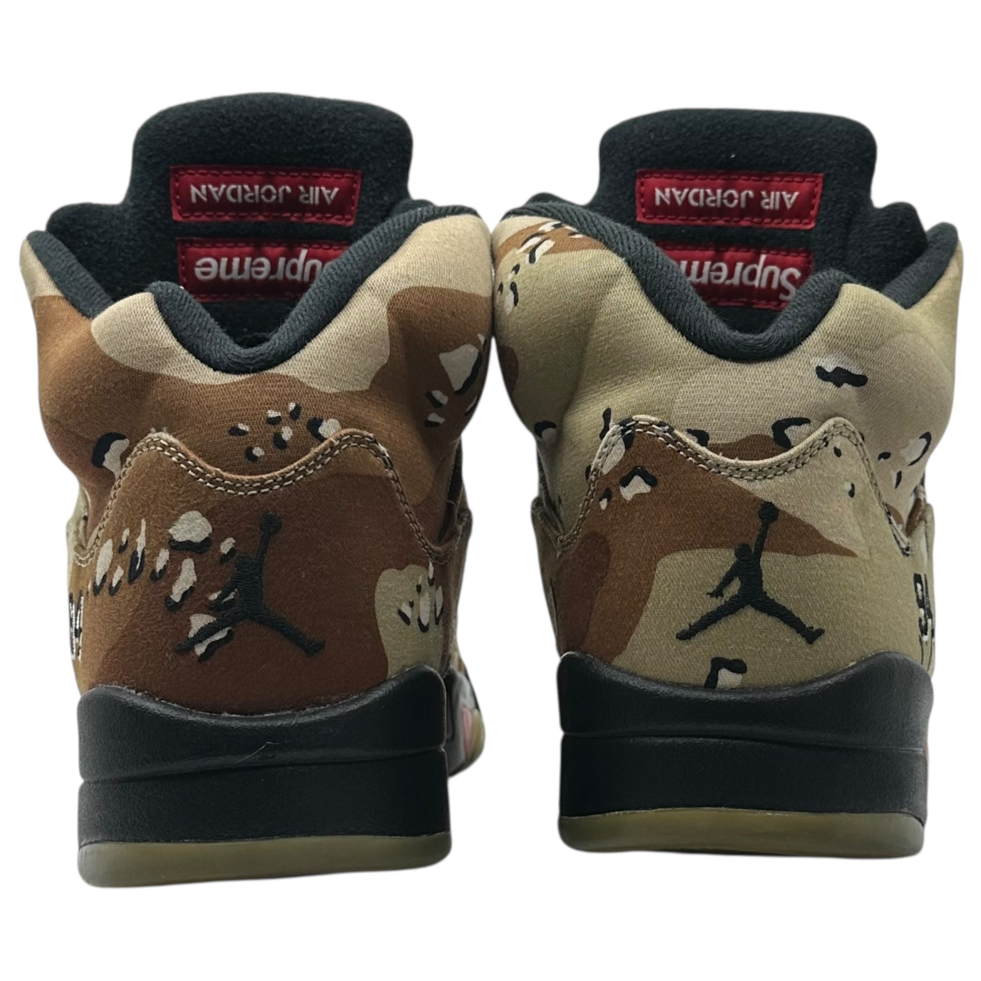 NIKE×SUPREME(ナイキ×シュプリーム) Air Jordan 5 Retro "Desert Camo" エア ジョーダン 5 デザートカモ 824371-201 27cm ベージュ スニーカー コラボ