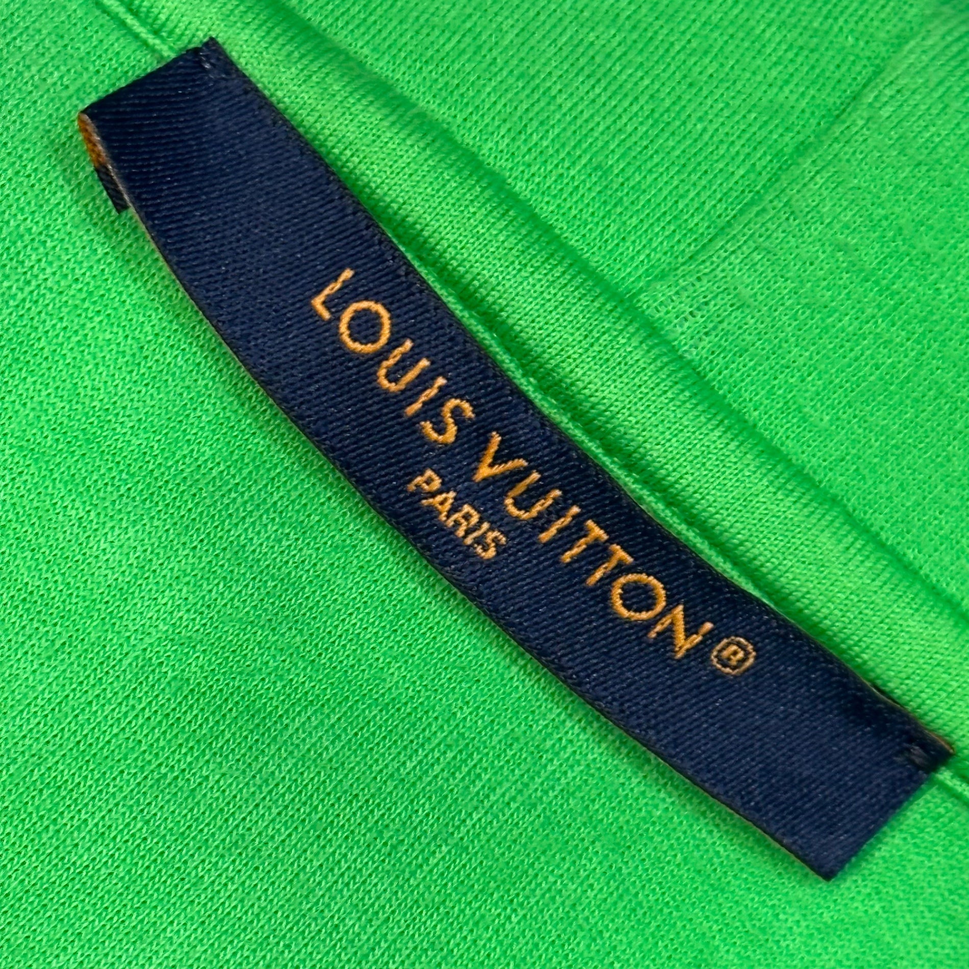 LOUIS VUITTON(ルイヴィトン) 2023AW Monogram Flower Stopper Hoodie モノグラムフラワー ストッパー プルオーバー パーカー HPY76W XL ライトグリーン