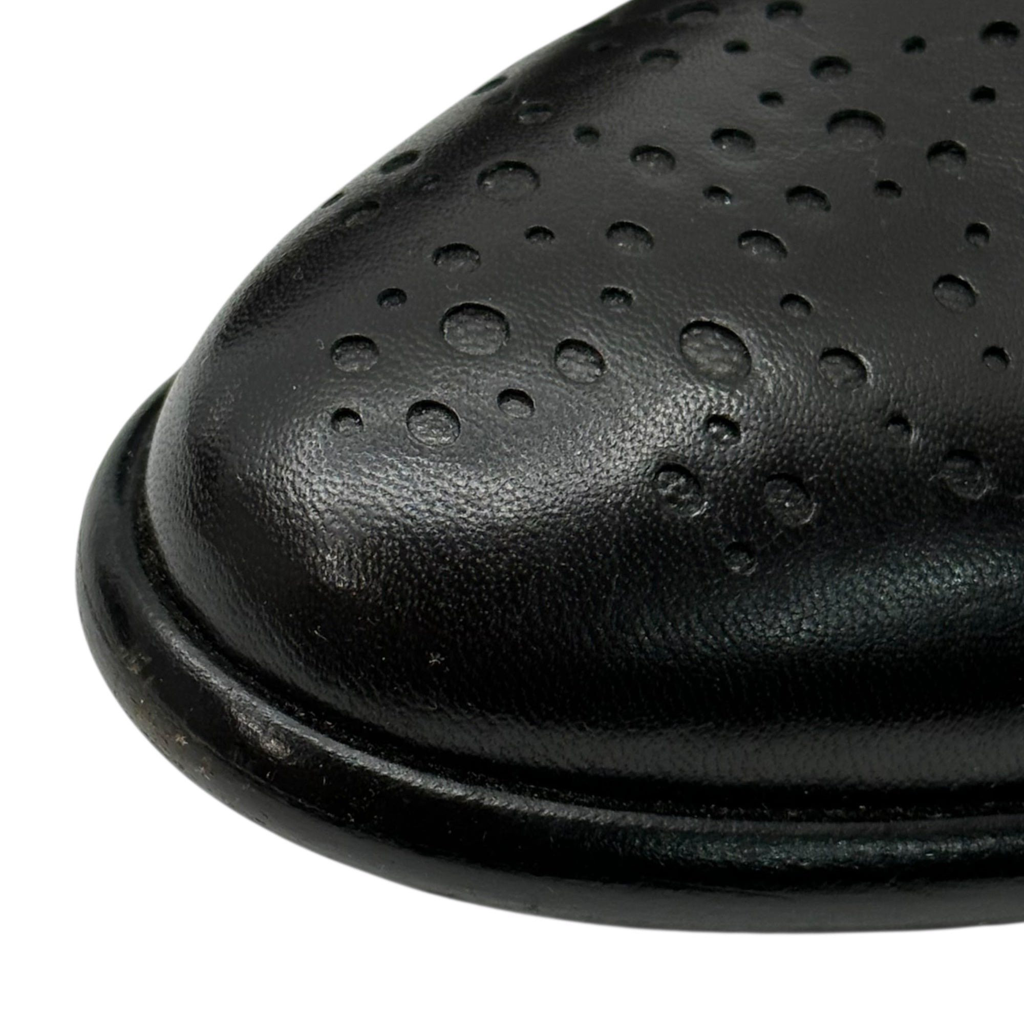 PRINCIPE DI BOLOGNA(プリンチペ ディ ボロー二ャ) Toe tip heel leather shoes トゥチップ ヒール レザーシューズ 37(23.5cm程度) ブラウン アッシュペーフランス取扱