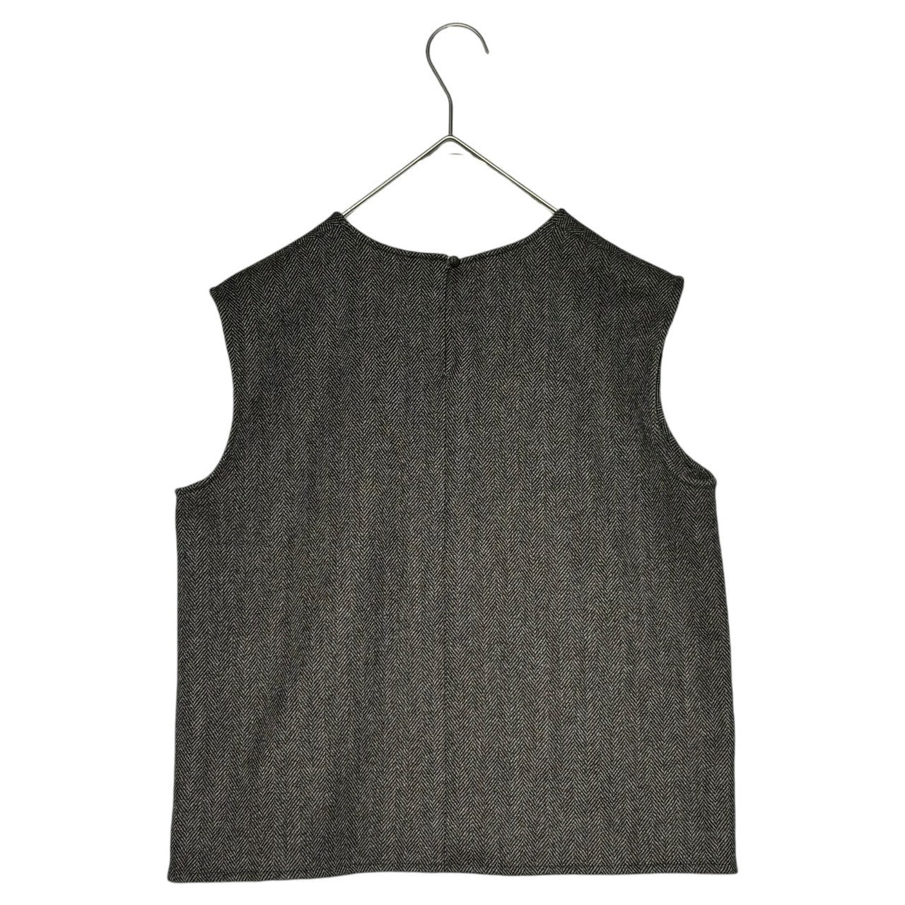 HERMES(エルメス) BY MARGIELA Tweed sleeveless skirt setup マルジェラ期 ツイード ノースリ