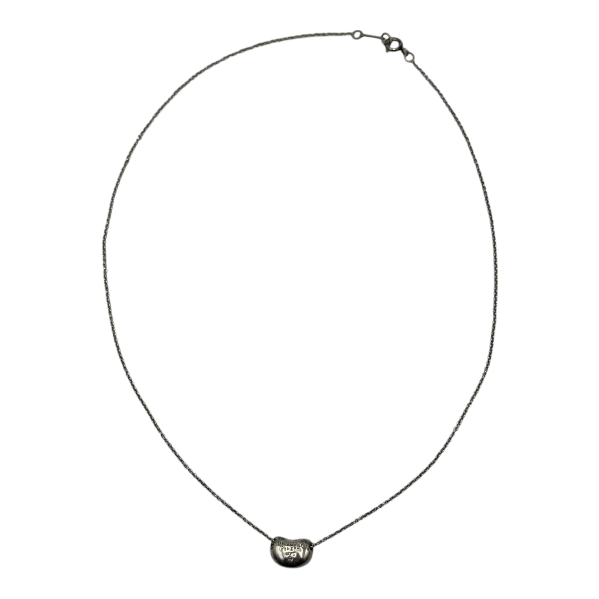 TIFFANY & CO.(ティファニー) Elsa Peretti Beans Top Necklace エルサ ペレッティ ビーンズ トップ ネックレス シルバー