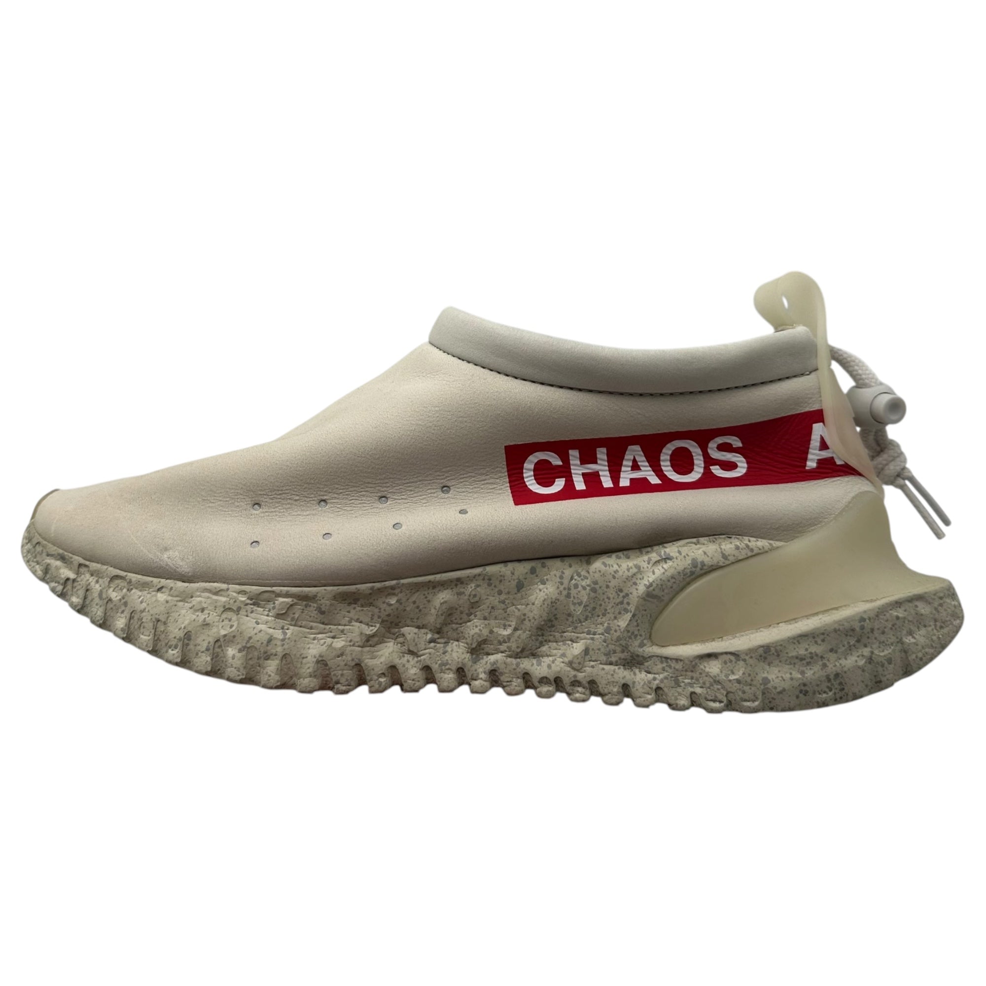 NIKE×UNDERCOVER(ナイキ×アンダーカバー) Moc Flow "Light Bone" モック フロー ライトボーン DV5593-001 26.5cm アイボリー×レッド スニーカー