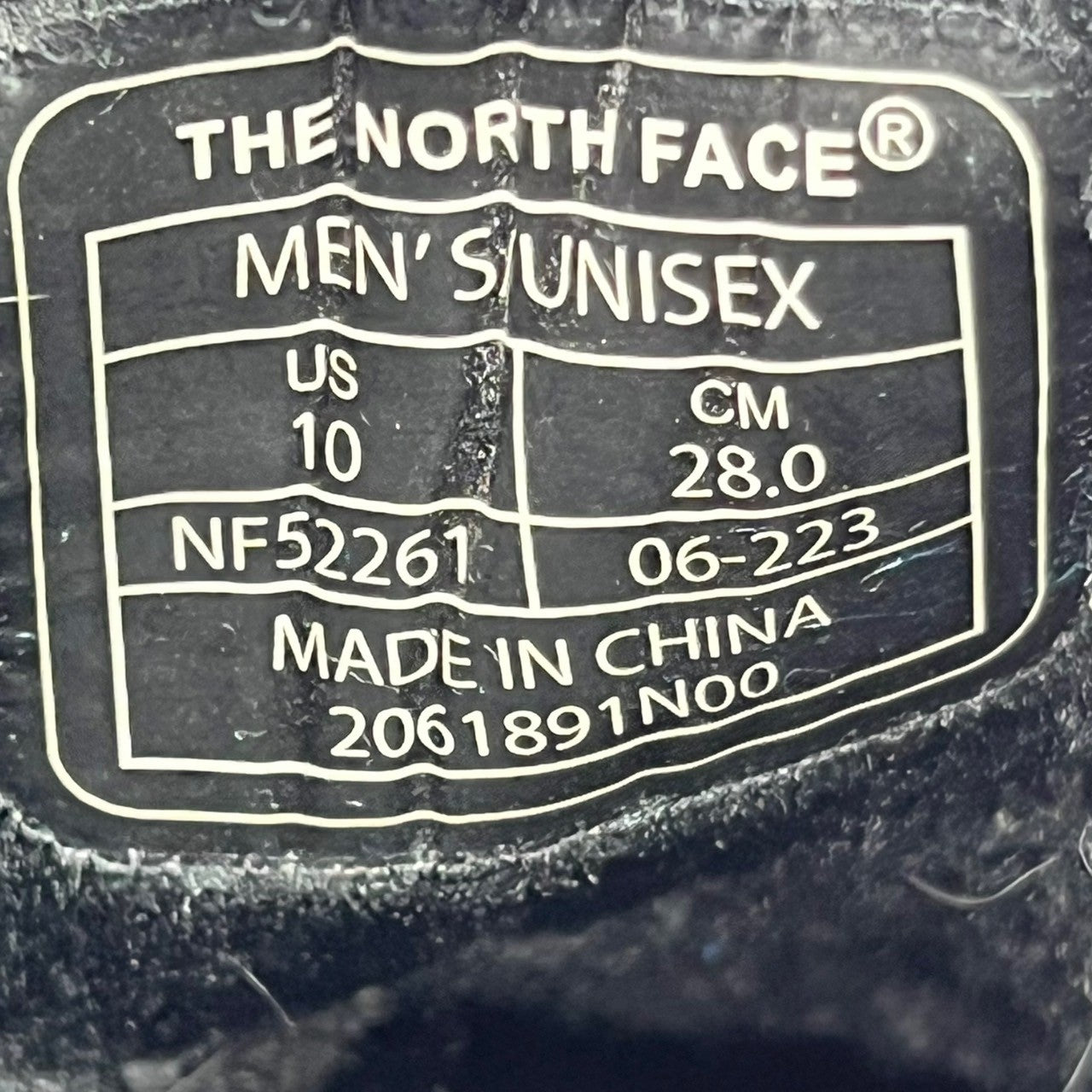 THE NORTH FACE(ザノースフェイス) Decade GORE-TEX Moccasin ディケード ゴアテックス モカシン チロリアン シューズ ゴアテックス NF52261 SIZE 28cm ブラック