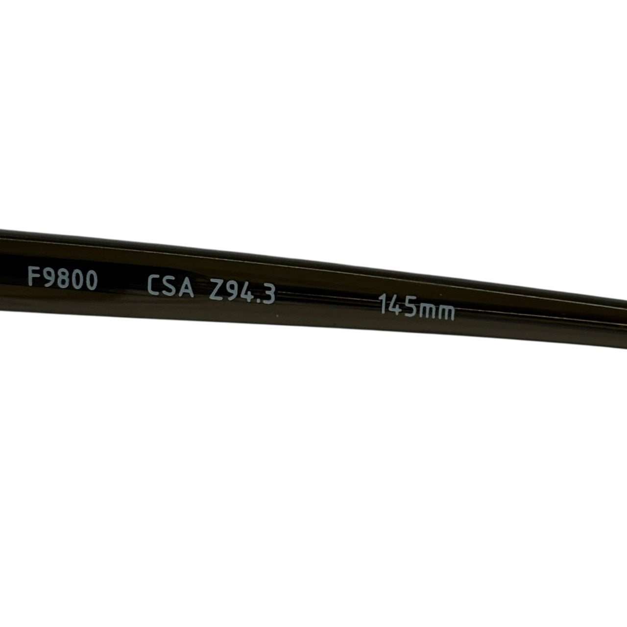 PENTAX(ペンタックス) Boston clear-frame sunglasses ボストン型 クリアフレーム サングラス F9800 48□20 145mm ダークブラウン 薄いブラウンレンズ Safety Rx Eyewear by HOYA