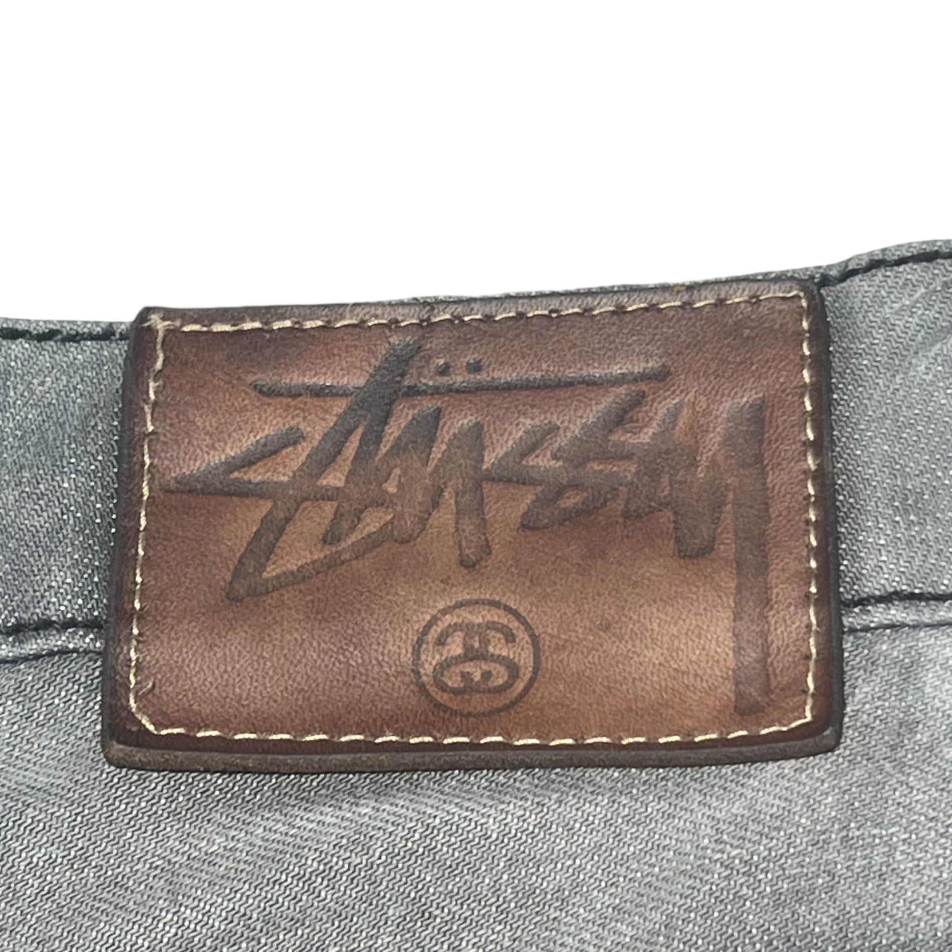 STUSSY(ステューシー) 90's ~ 00's tapered gray denim pants テーパード グレー デニム パンツ 32 グレー USA製