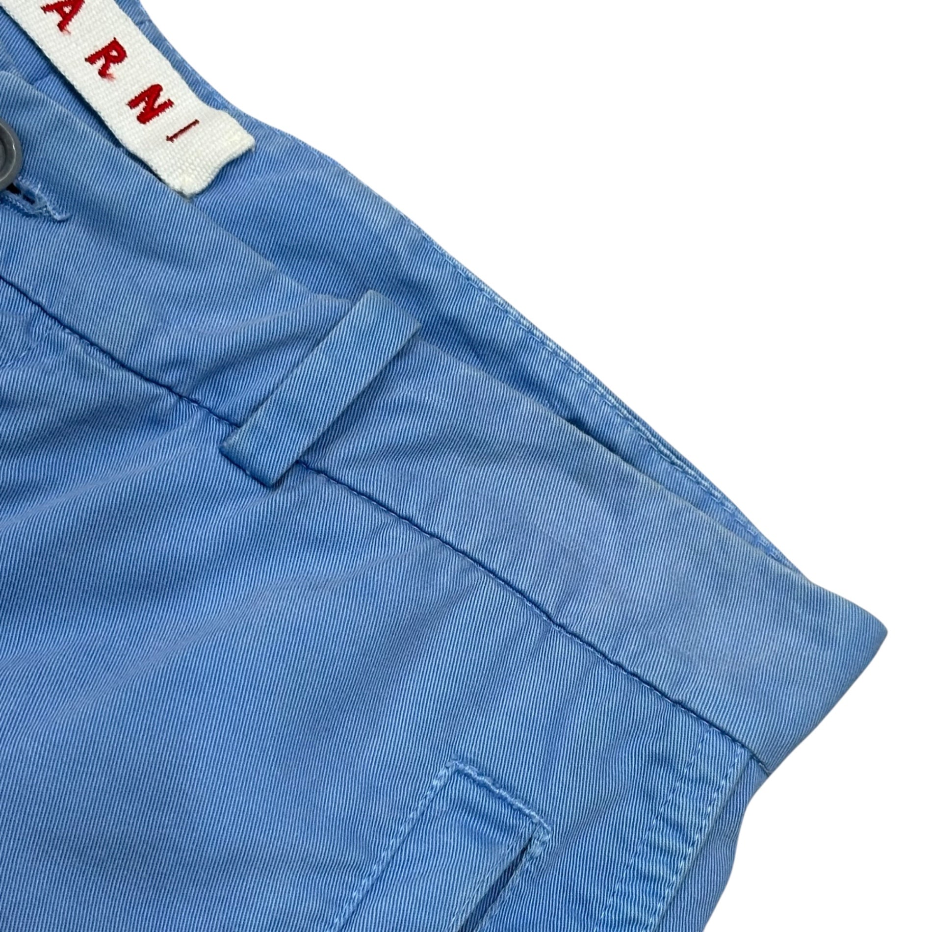 MARNI(マルニ) Cotton Pants コットン パンツ 46 ブルー