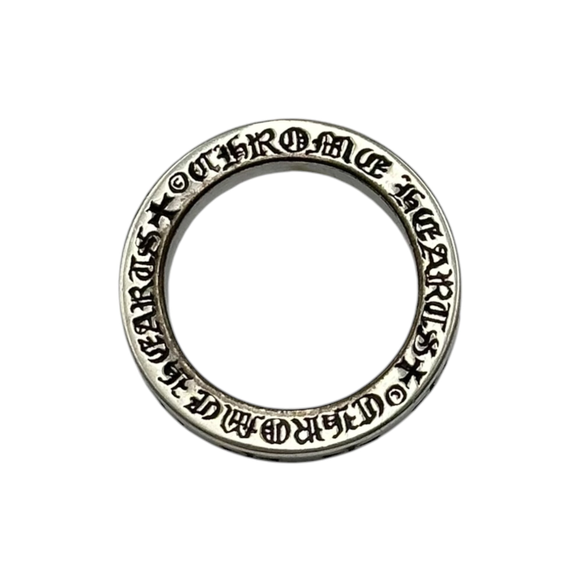 CHROME HEARTS(クロムハーツ) 3mm SPACER FUCKYOU LA ロサンゼルス限定 スペーサー リング 7号 シルバー 指輪