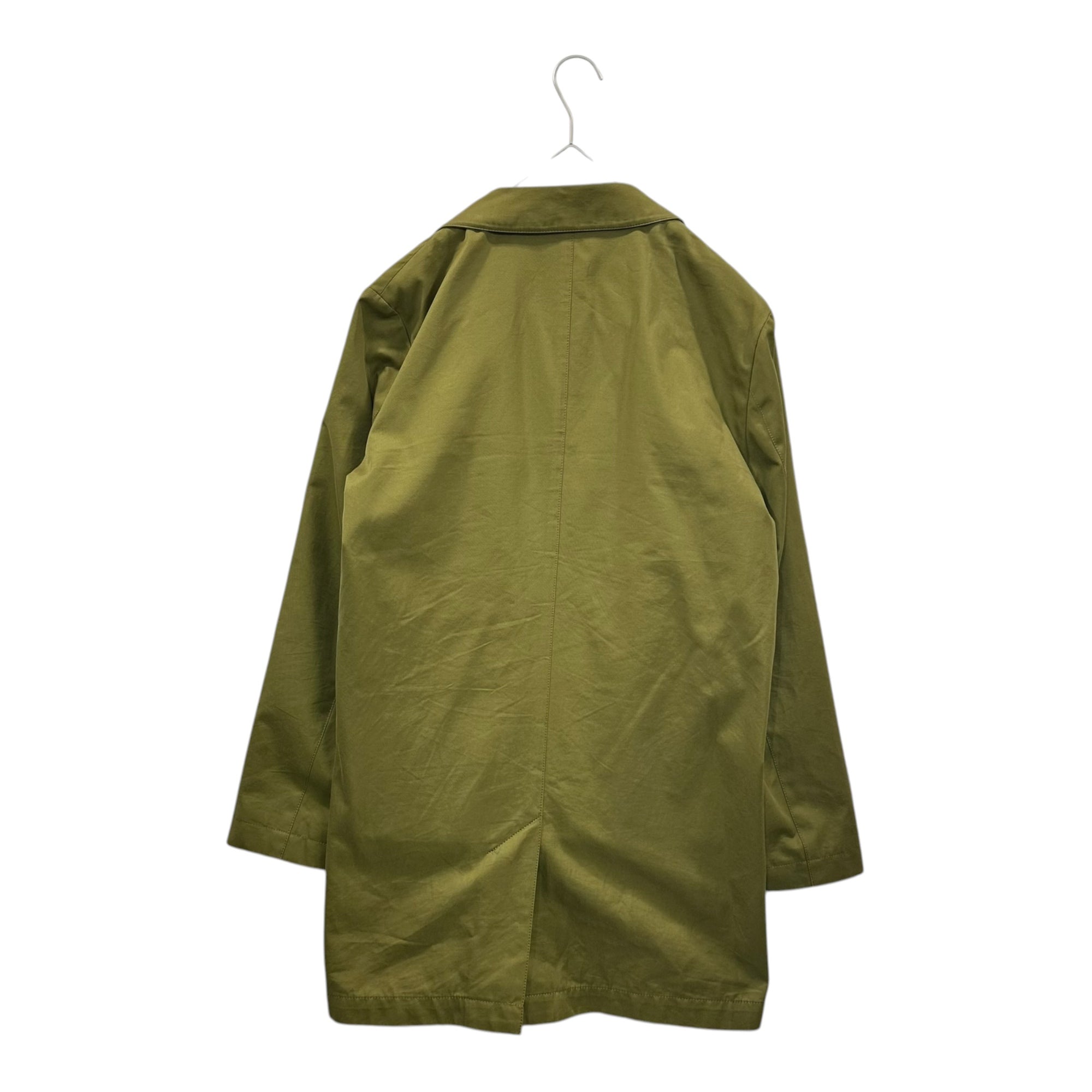 PS PAUL SMITH(ピーエスポールスミス) Lined Stand-Up Collar Zip-Up Coat ライナー付 ステンカラー ジップ コート M カーキ