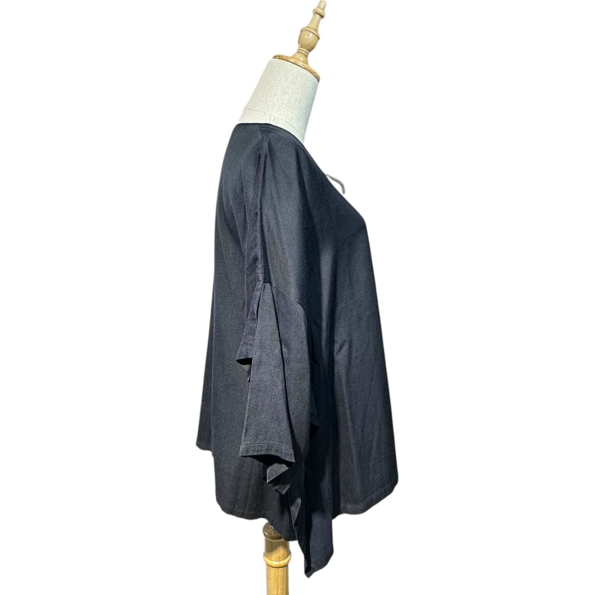 COMME des GARCONS(コムデギャルソン) 80's Kimono Sleeve Crew Neck Knit Top 80年代 着物 スリーブ クルーネック カットソー GB-020300 1(FREE) ネイビー 川久保玲 本人期