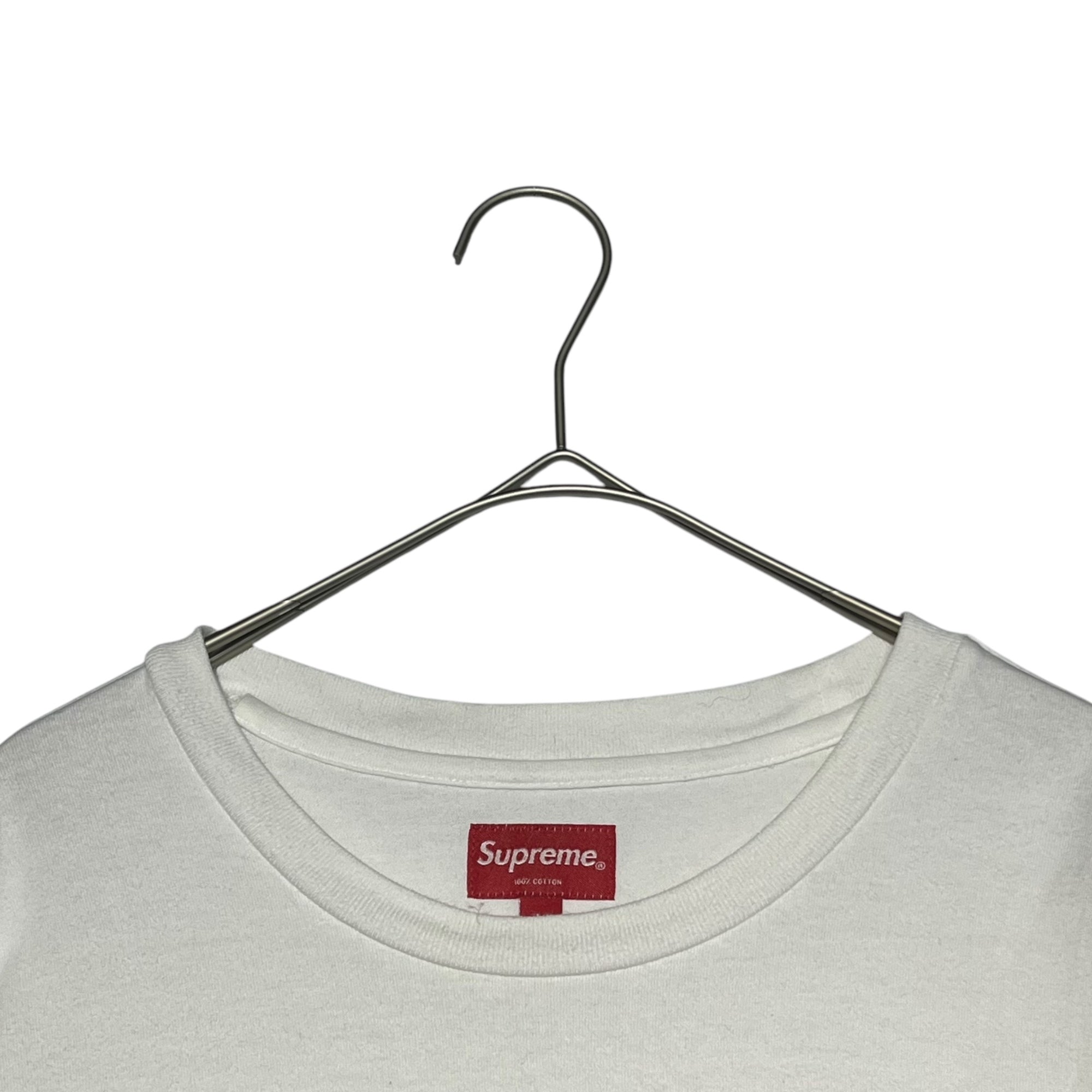 SUPREME(シュプリーム) Small Box Logo L/S Tee スモール ボックス ロゴ Tシャツ L ホワイト