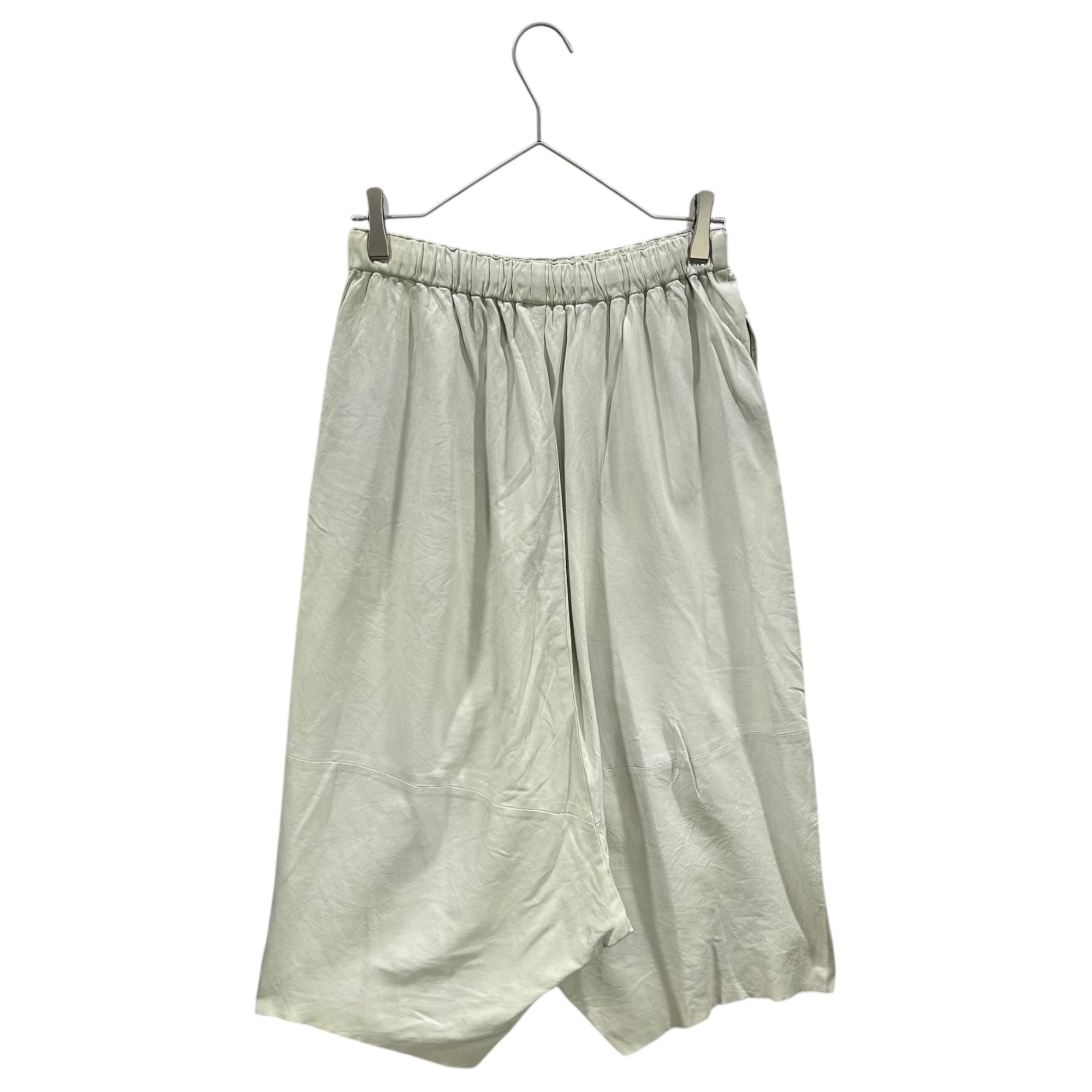 COMME des GARCONS COMME des GARCONS(コムデギャルソンコムデギャルソン) Leather Penguin Sarouel Pants レザー ペンギン サルエル パンツ S8P001 S オフホワイト AD表記無