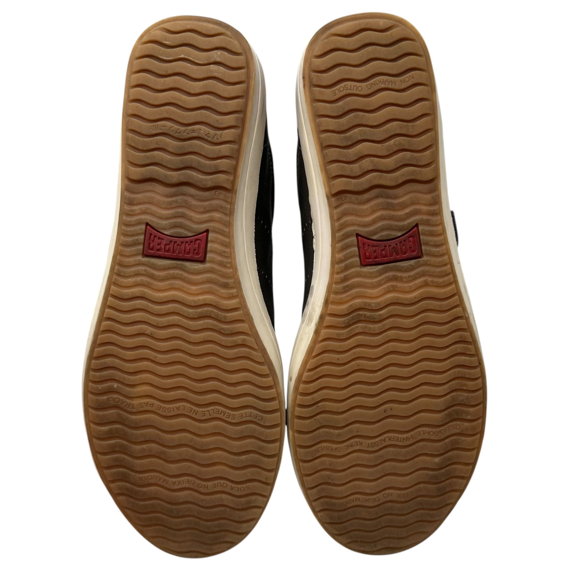 CAMPER TWINS by mintdesigns(カンペール ツインズ バイ ミントデザイン) Velcro Leather Sneakers ベルクロ レザー スニーカー 18803-001 43(27.5cm) グレー×ブルー